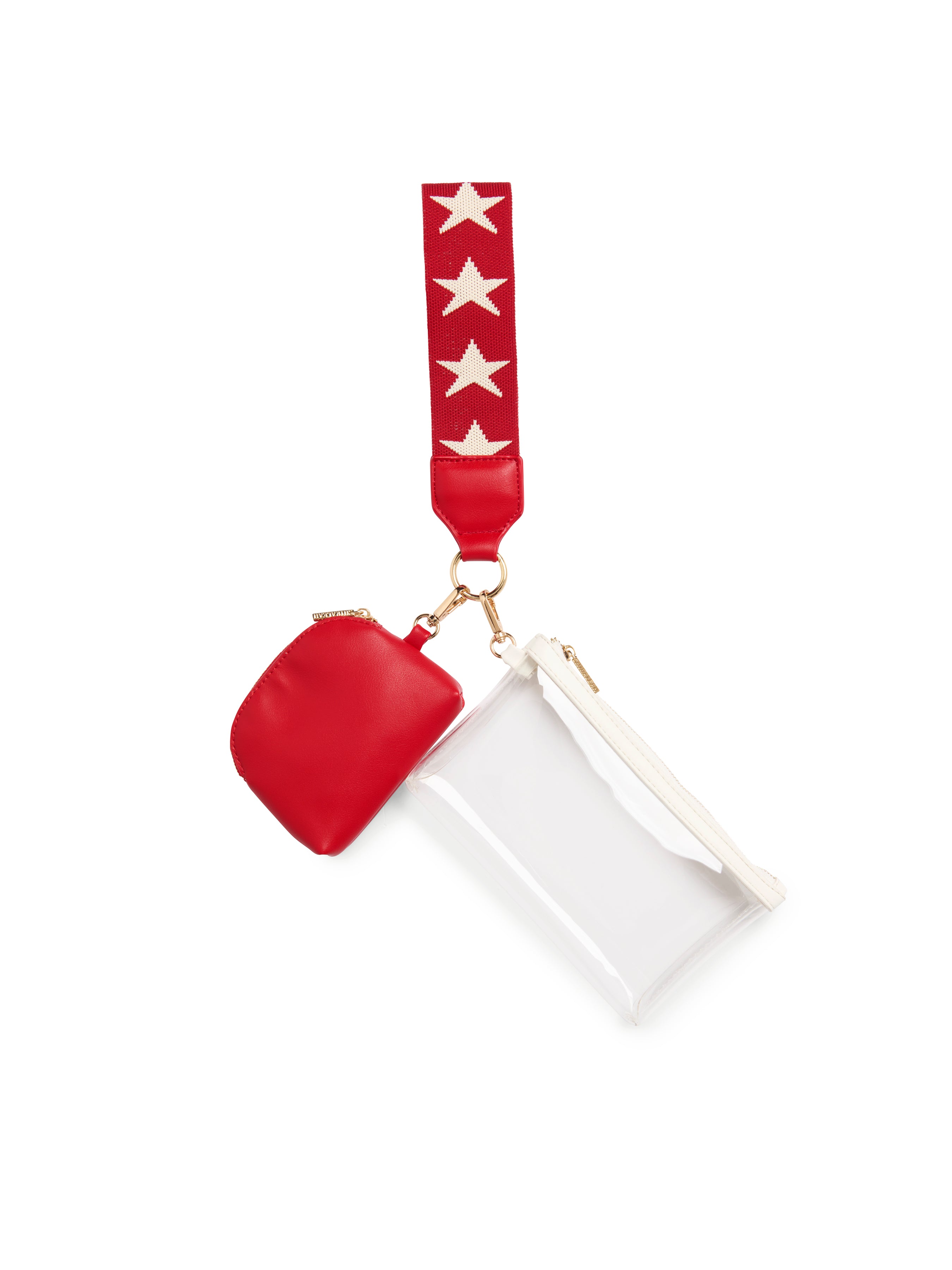 Shiraleah Taylor Mini Wristlet Red