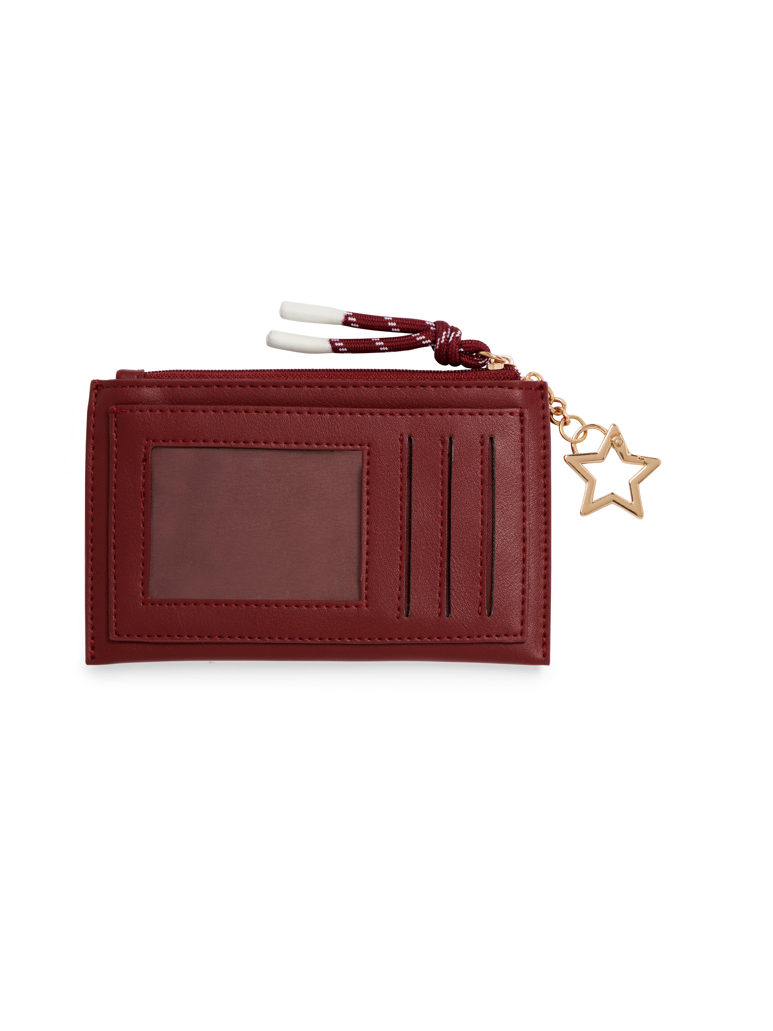 Shiraleah Taylor Card Case Maroon
