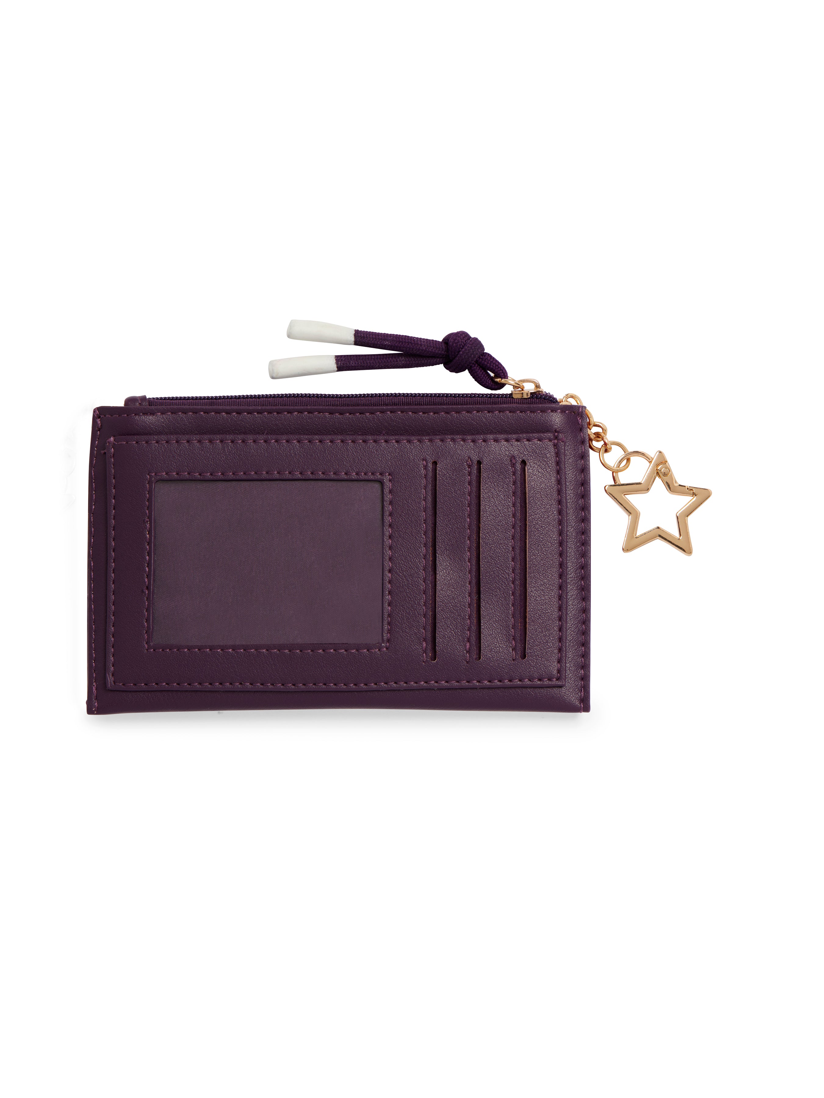 Shiraleah Taylor Card Case Purple