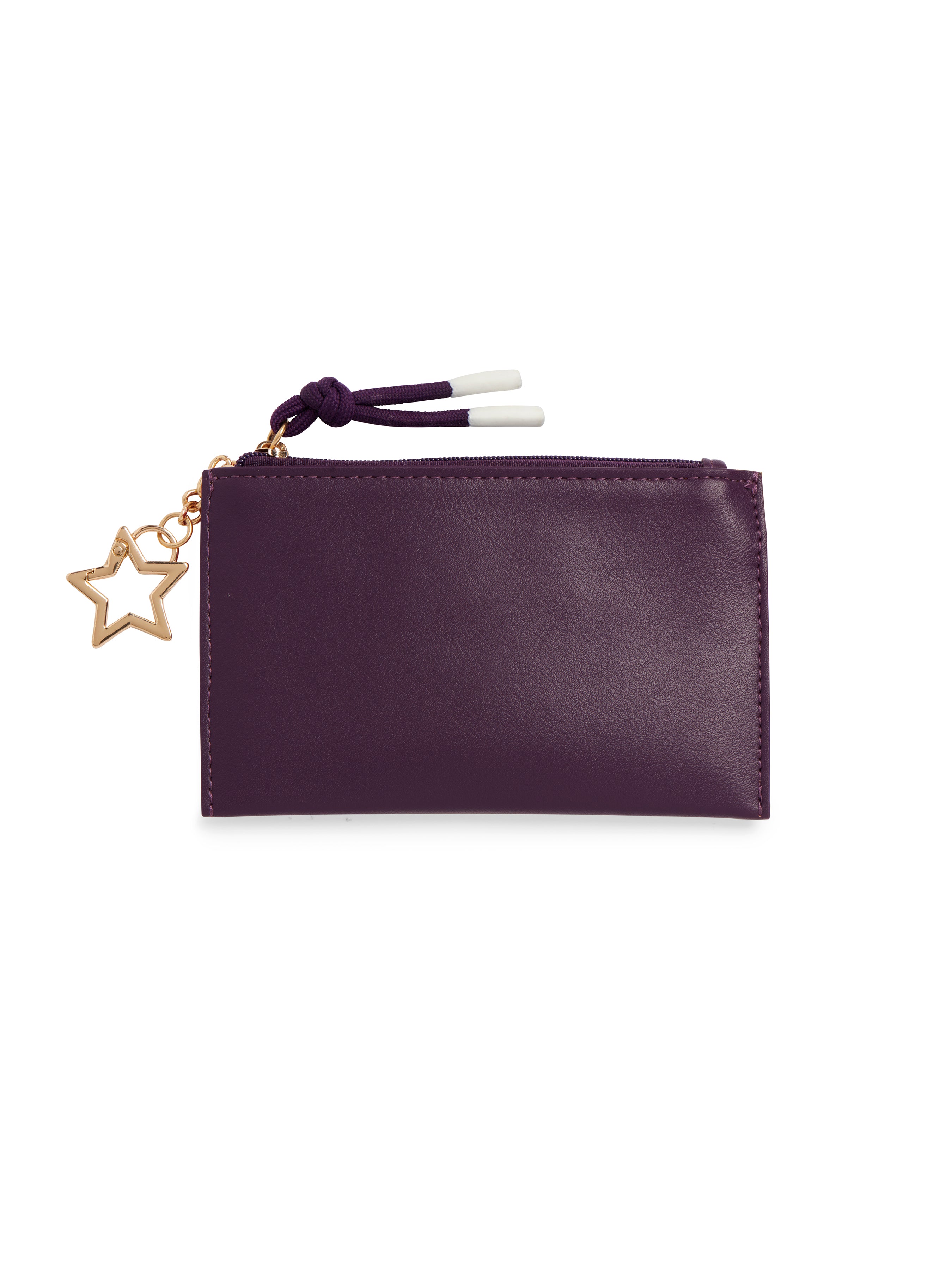 Shiraleah Taylor Card Case Purple