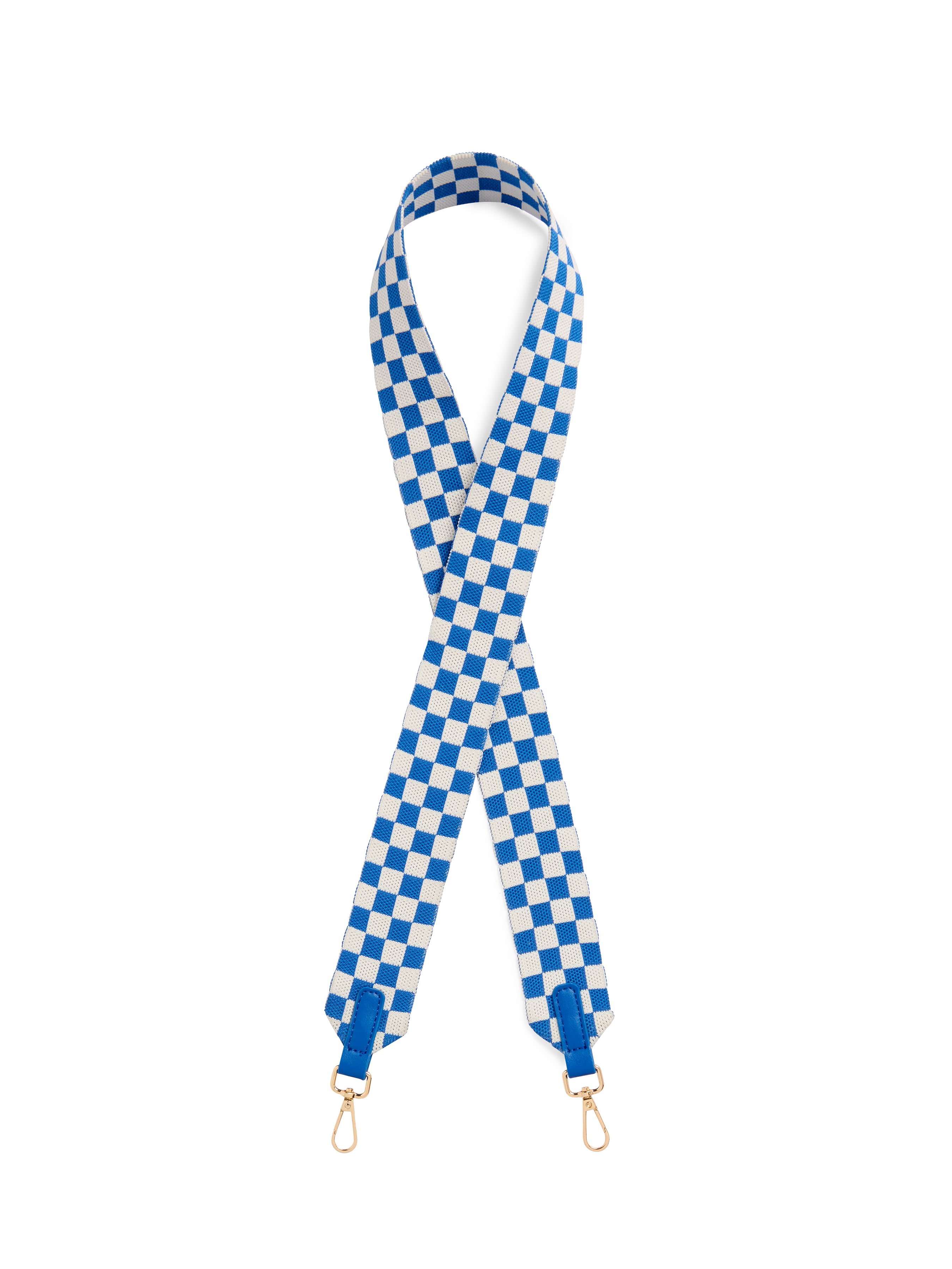 Shiraleah Checkered Game Day Strap Blue