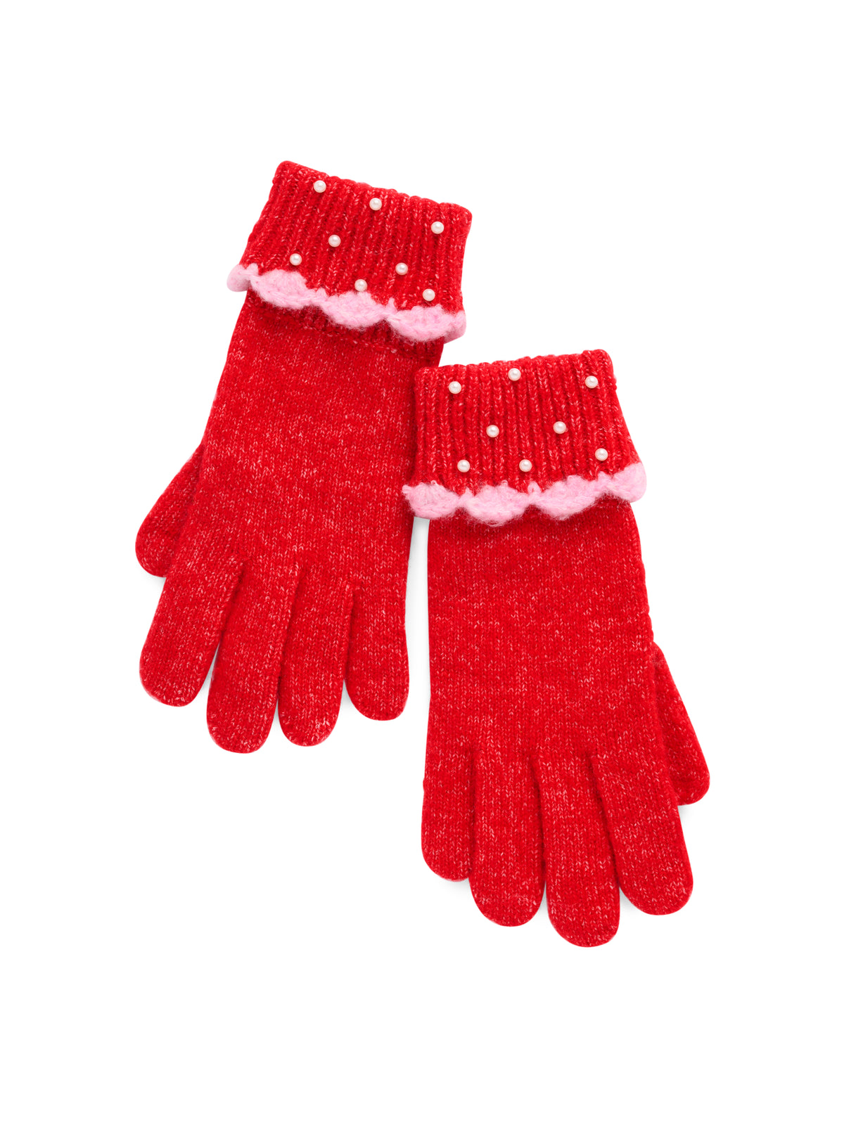 Shiraleah Mila Touchscreen Gloves RED / OS
