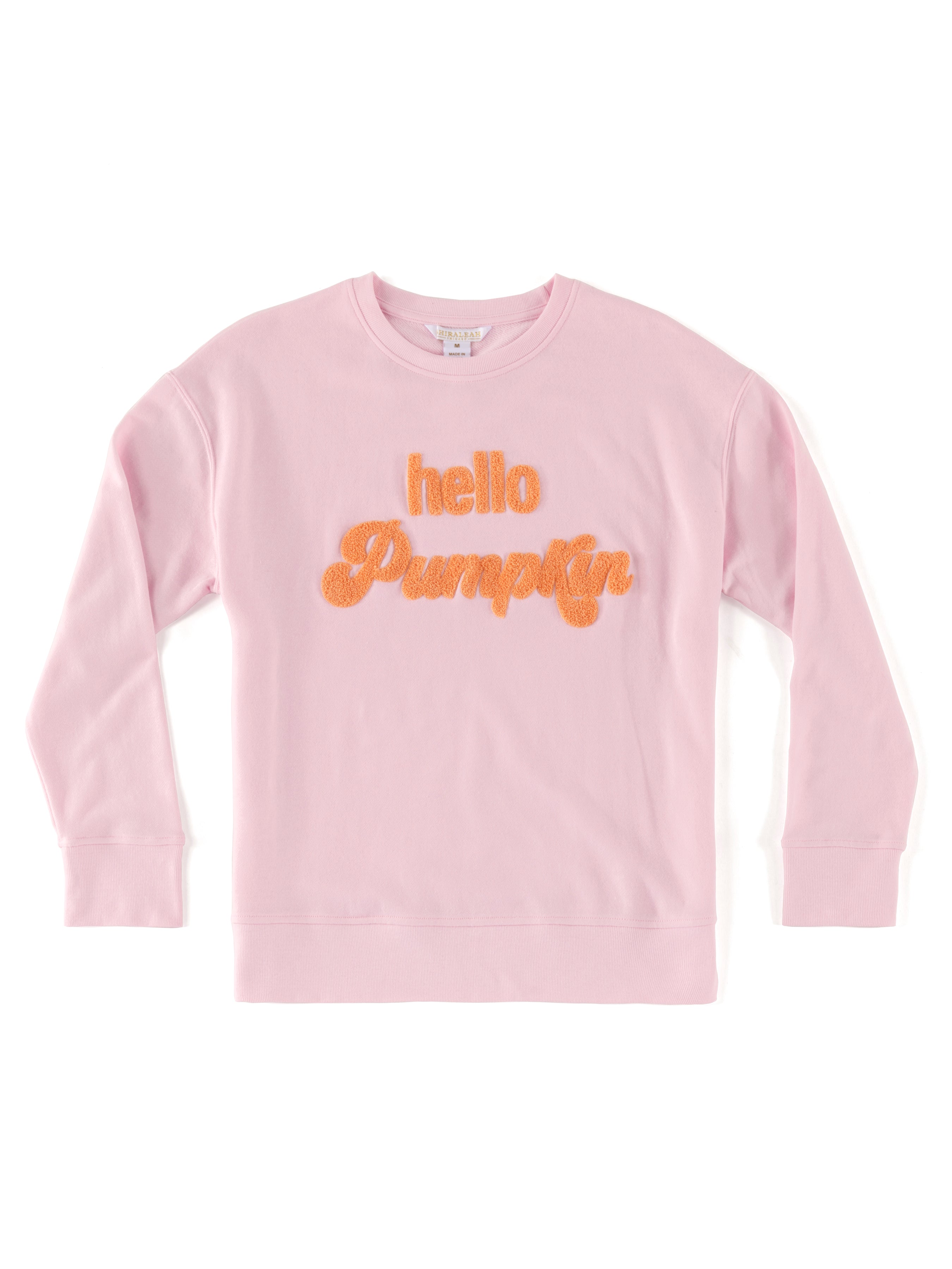 Shiraleah "Hello Pumpkin" Sweatshirt, Blush BLUSH