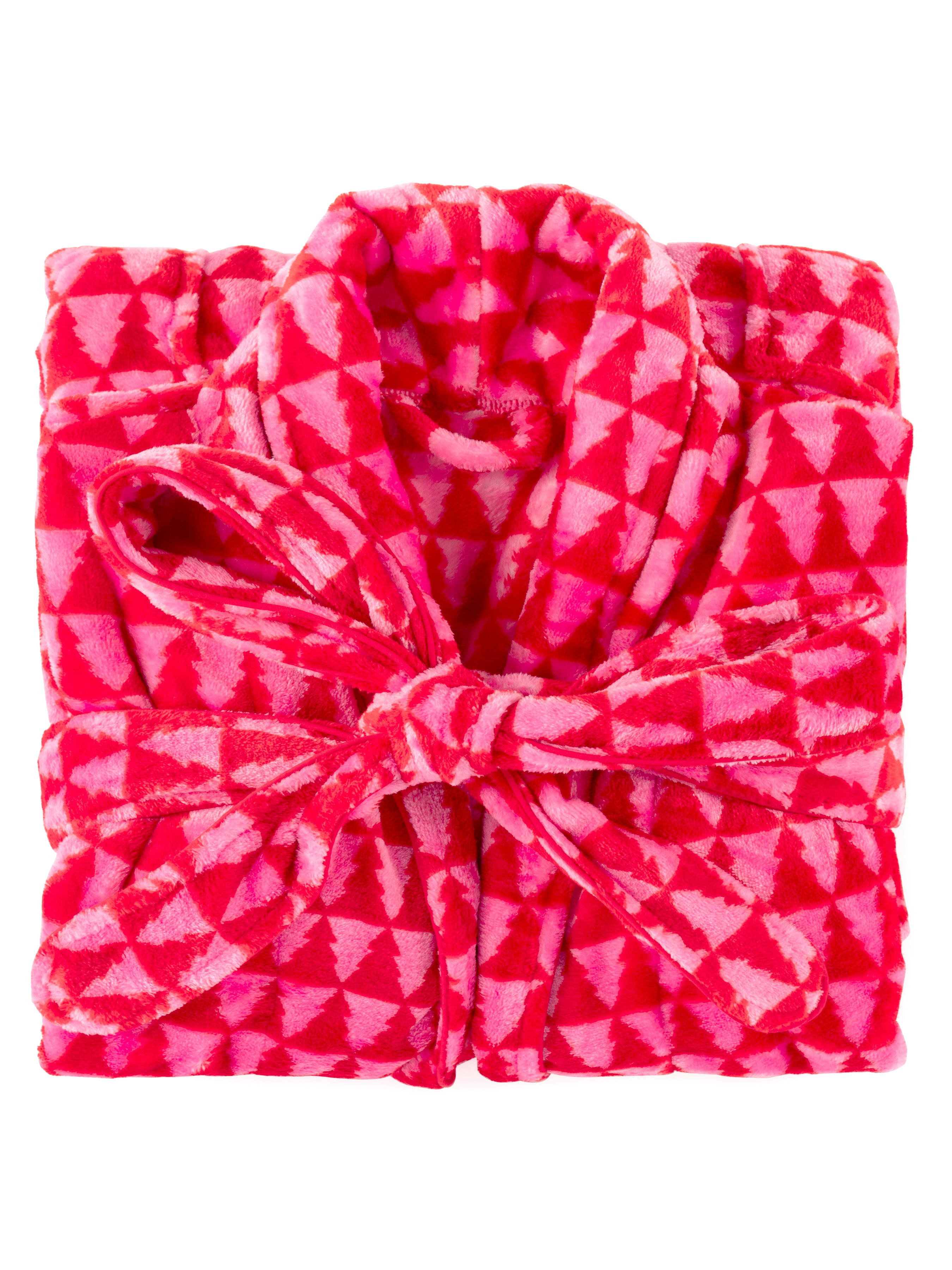 Shiraleah Felicity Trees Robe + Slippers Bundle