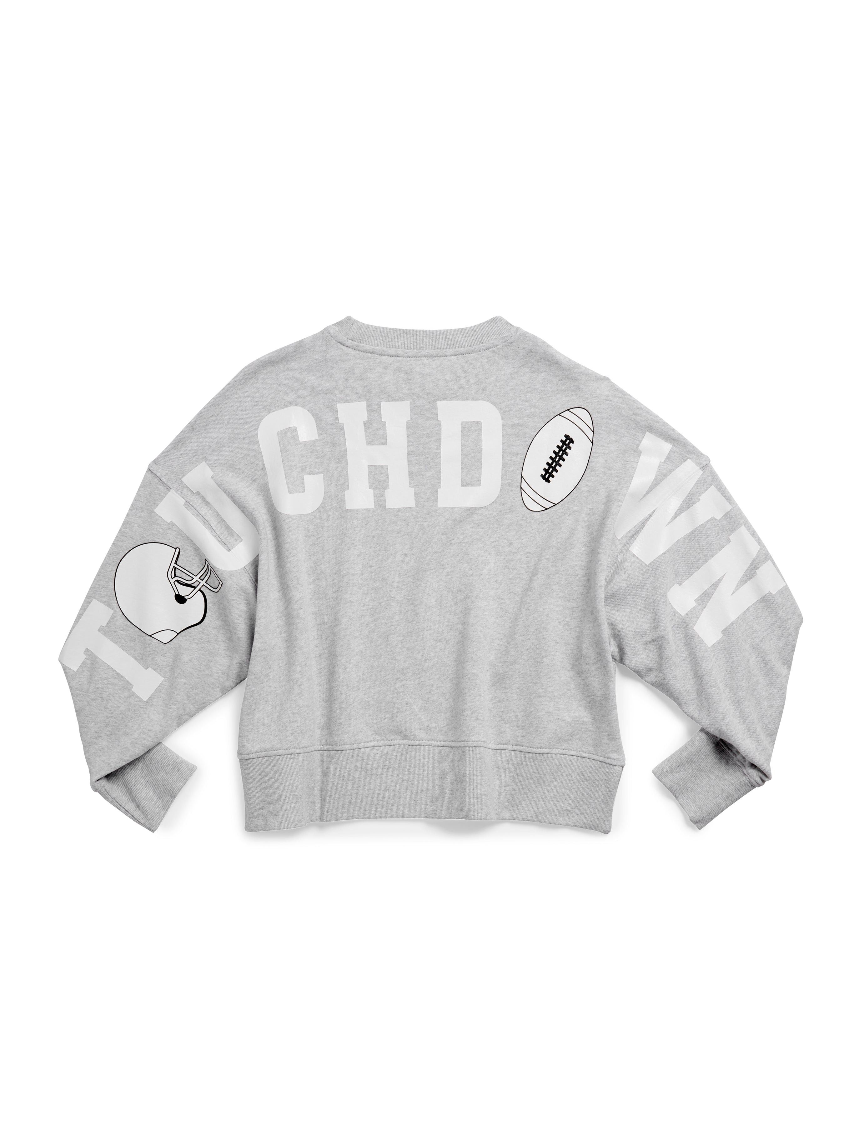 Shiraleah "Touchdown" Relaxed Sweatshirt GREY