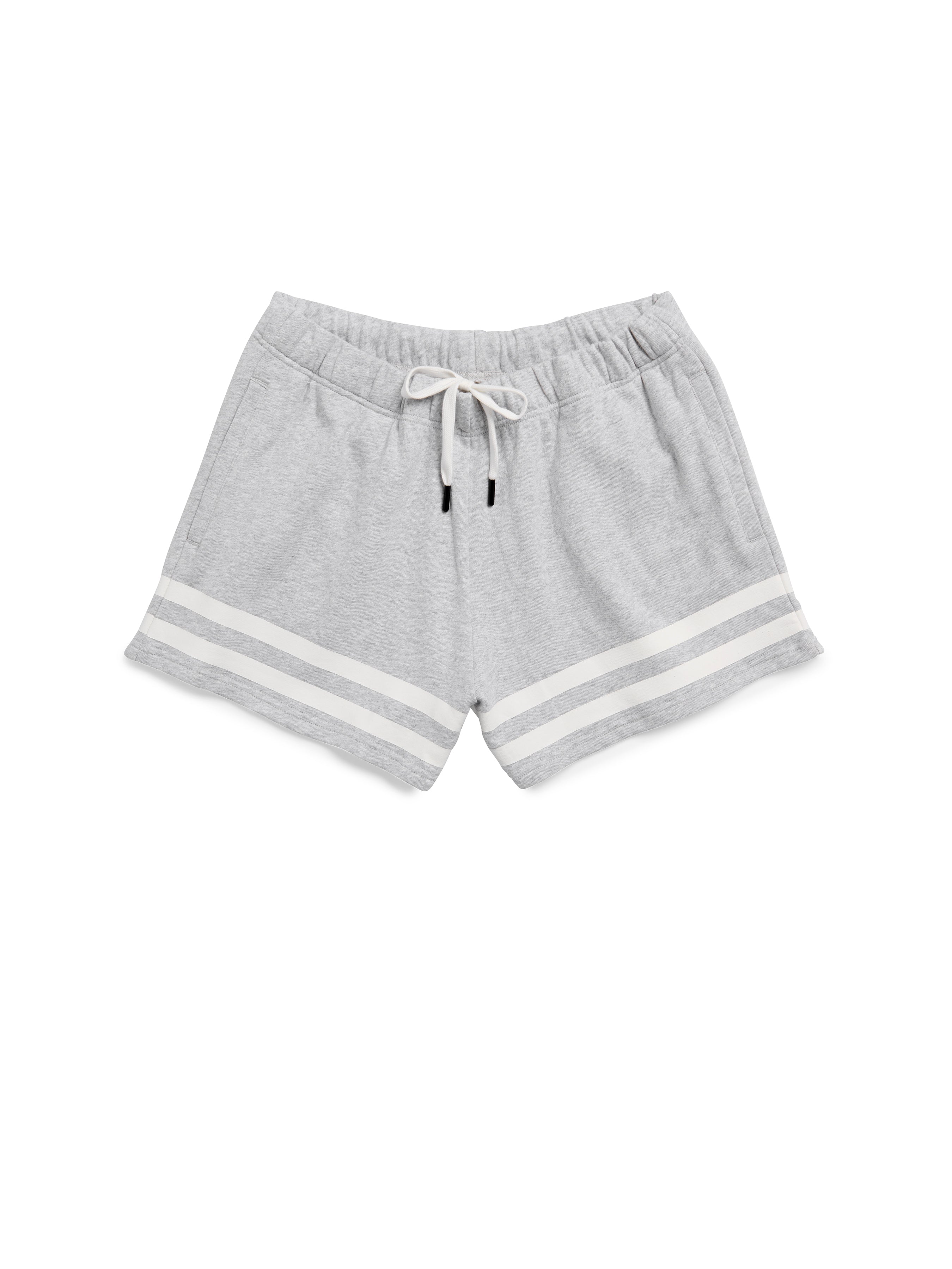 Shiraleah Stripe Shorts GREY