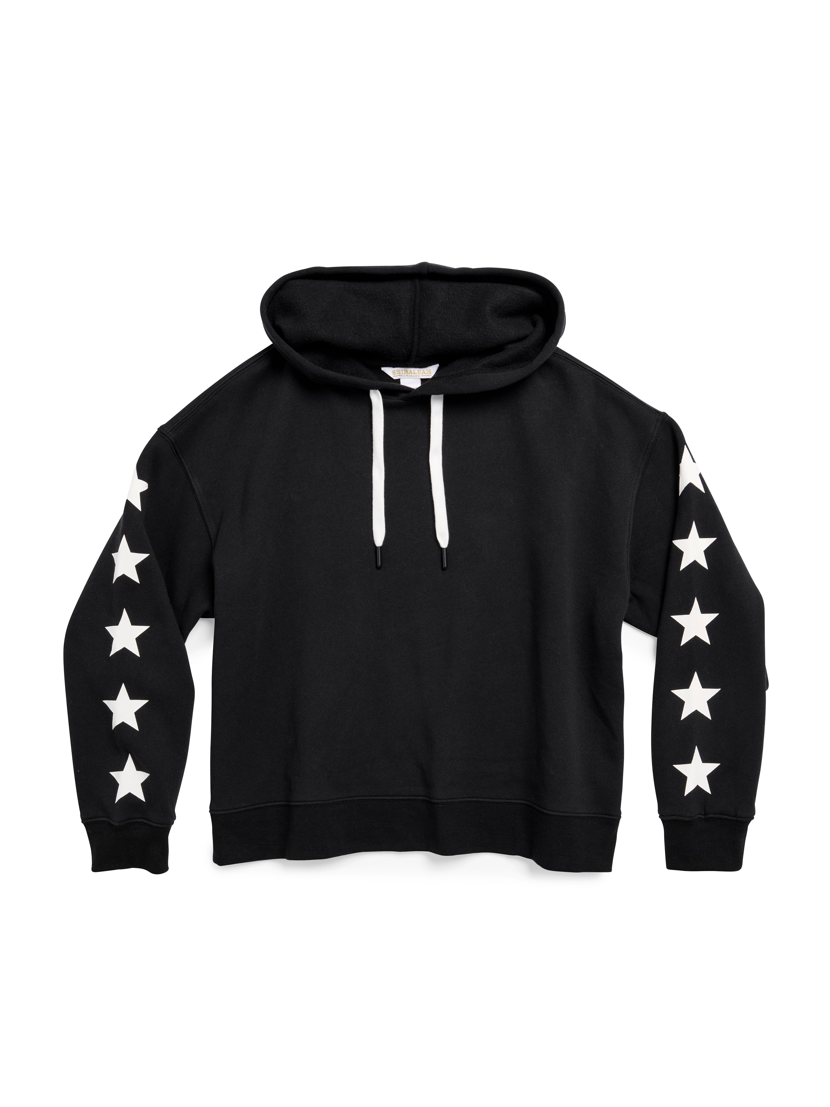 Shiraleah Stars Relaxed Hoodie BLACK