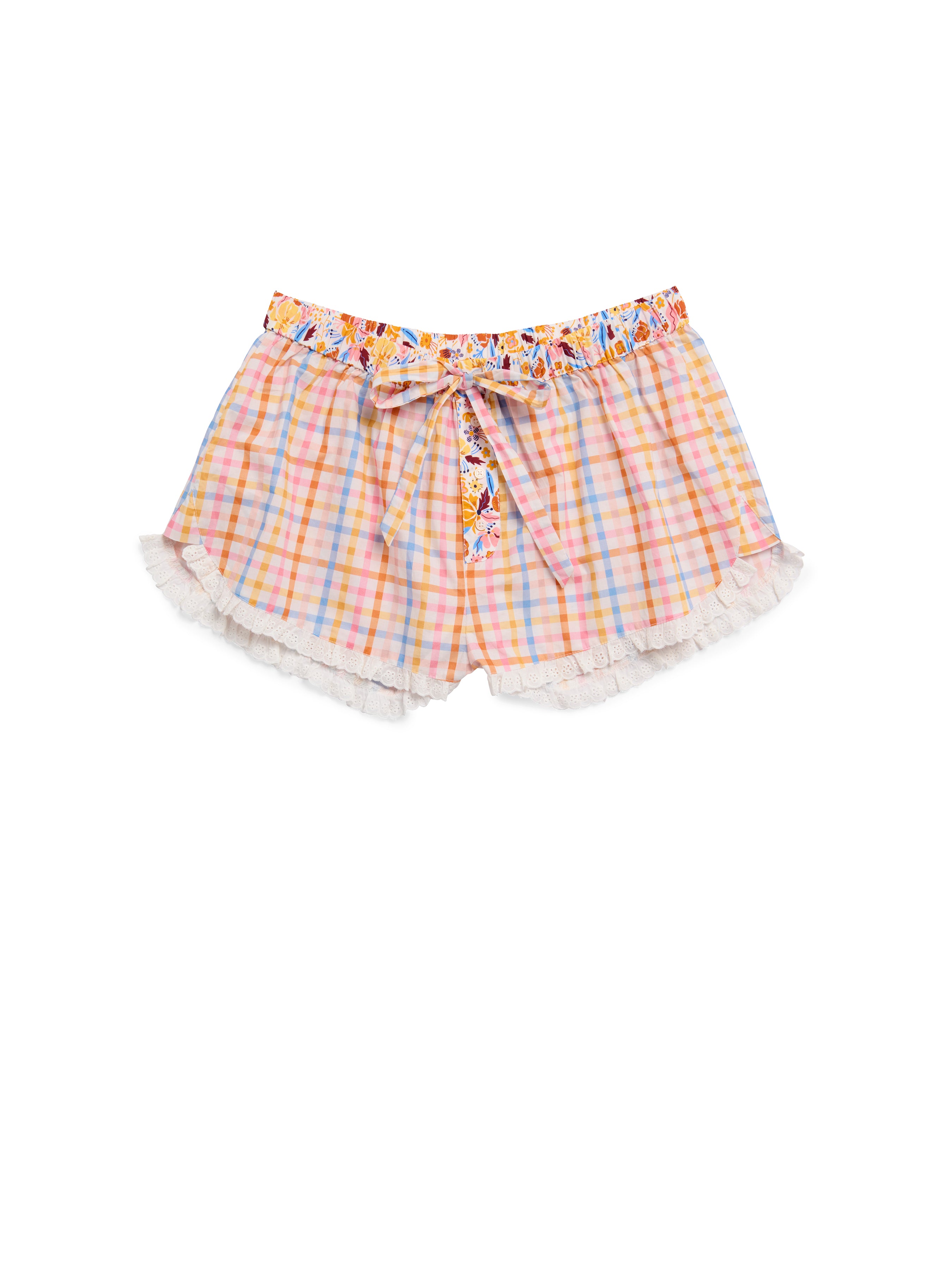 Shiraleah Gingham Boxer Short, Multi
