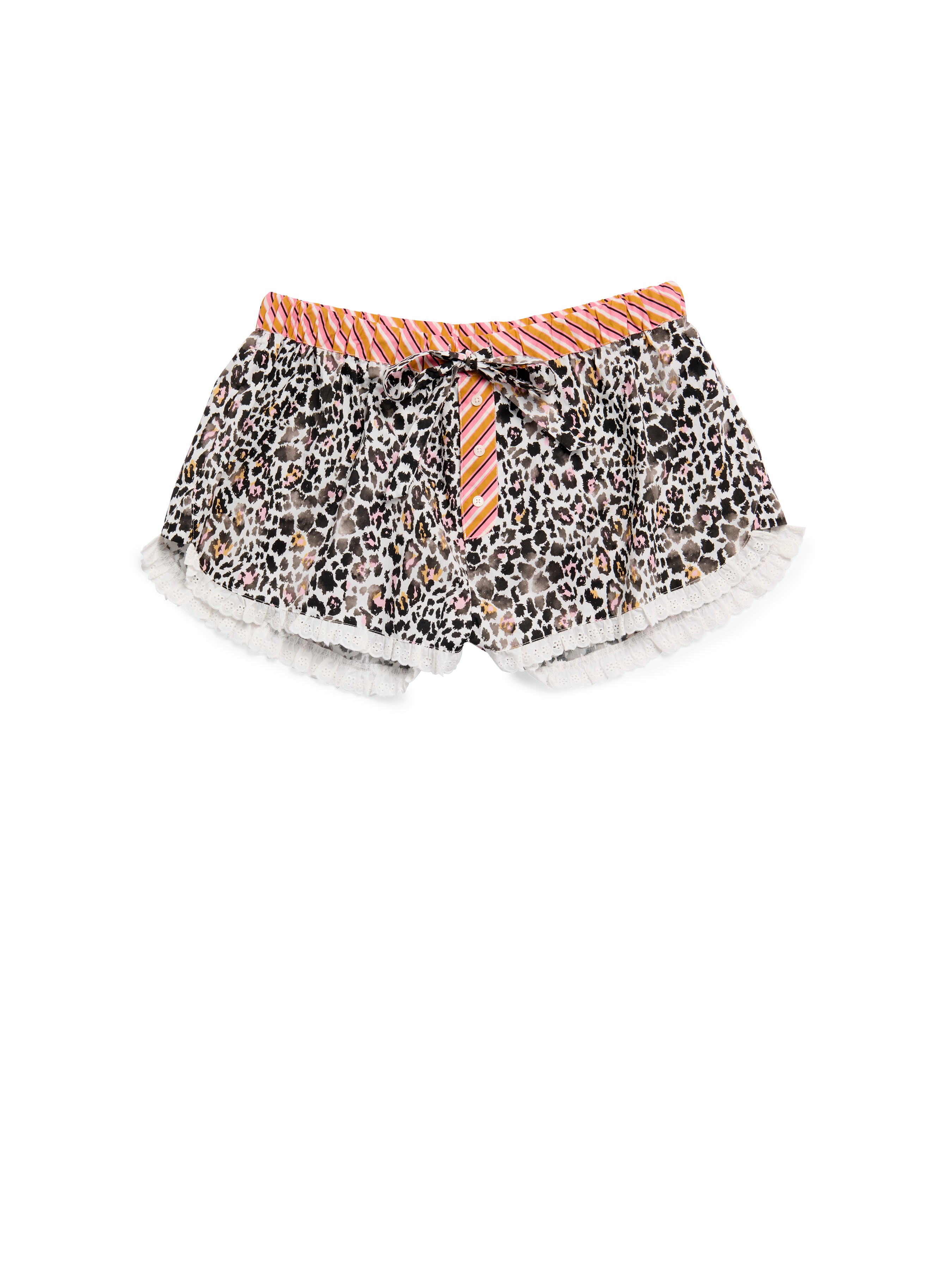 Shiraleah Leopard Boxer Short, Multi