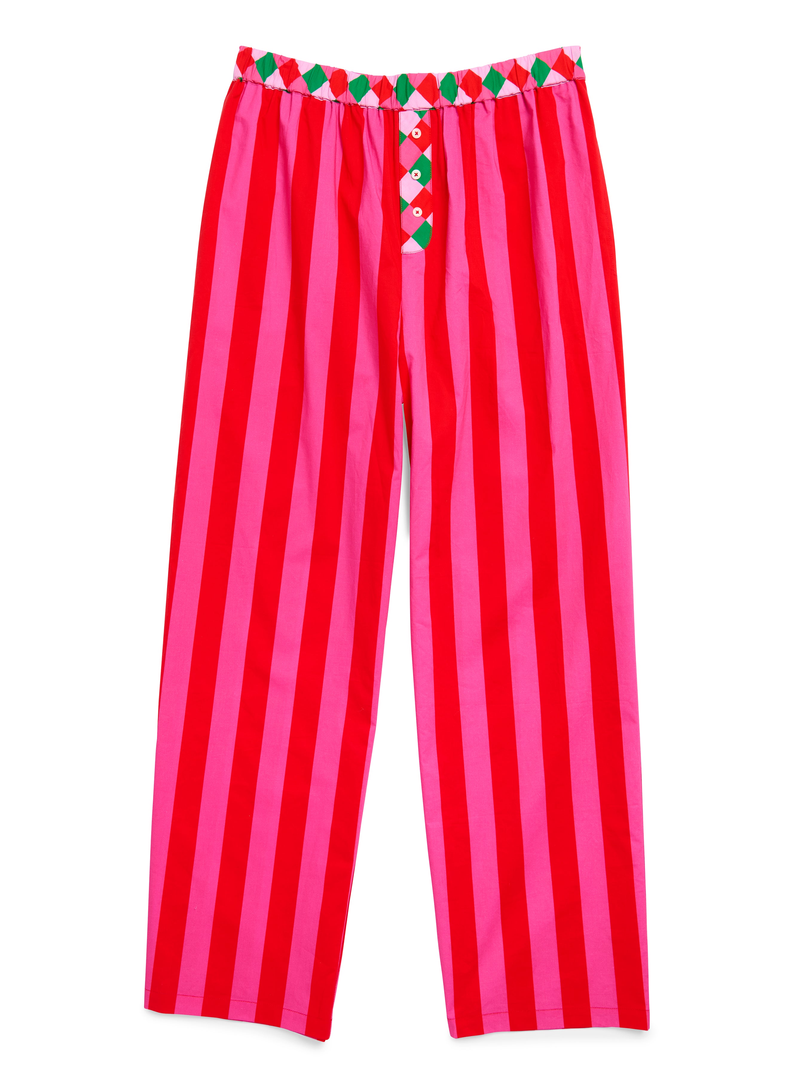Shiraleah Festive Stripe Boxer Pant RED