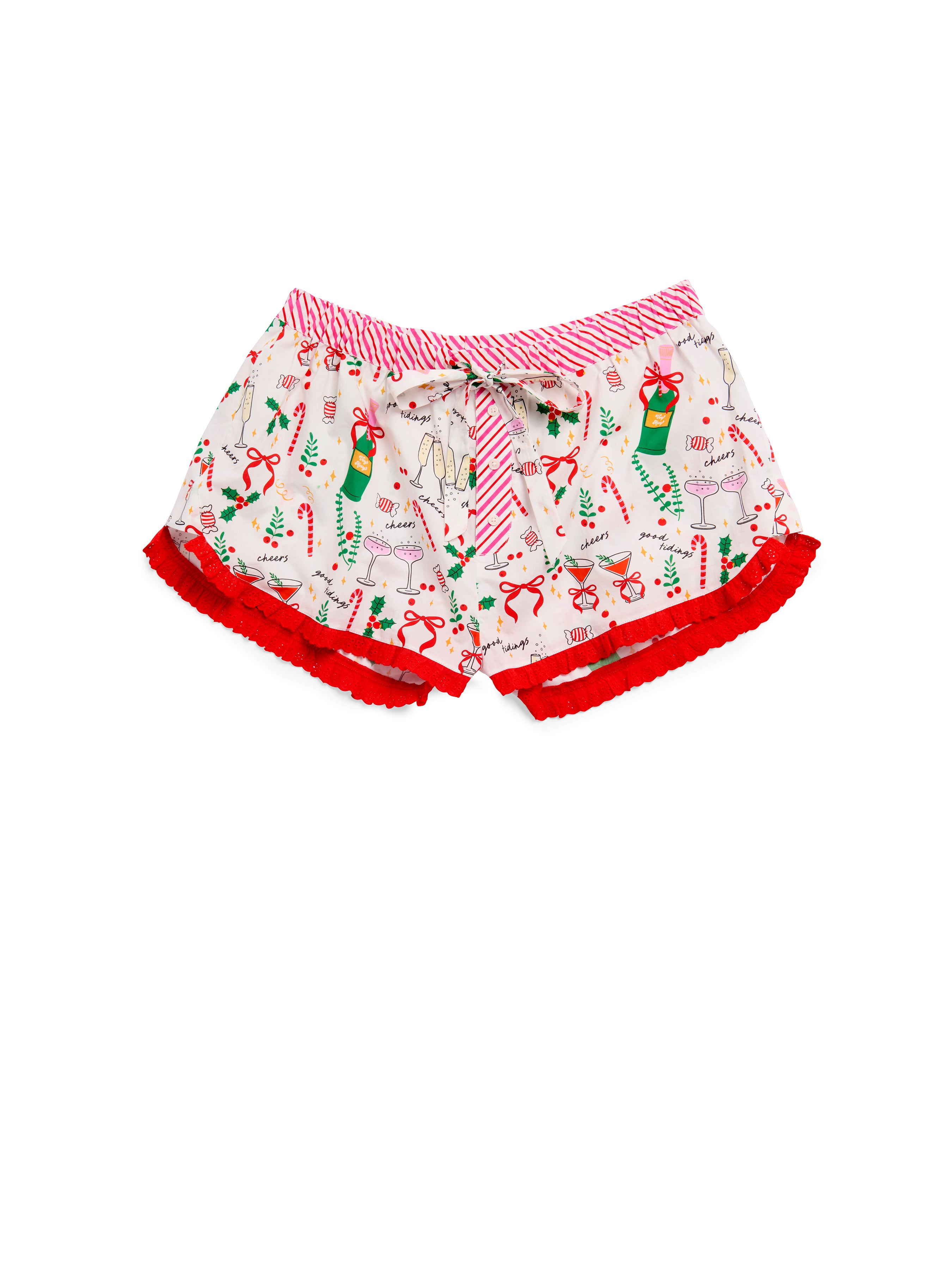 Shiraleah Celebration Boxer Short, Ivory