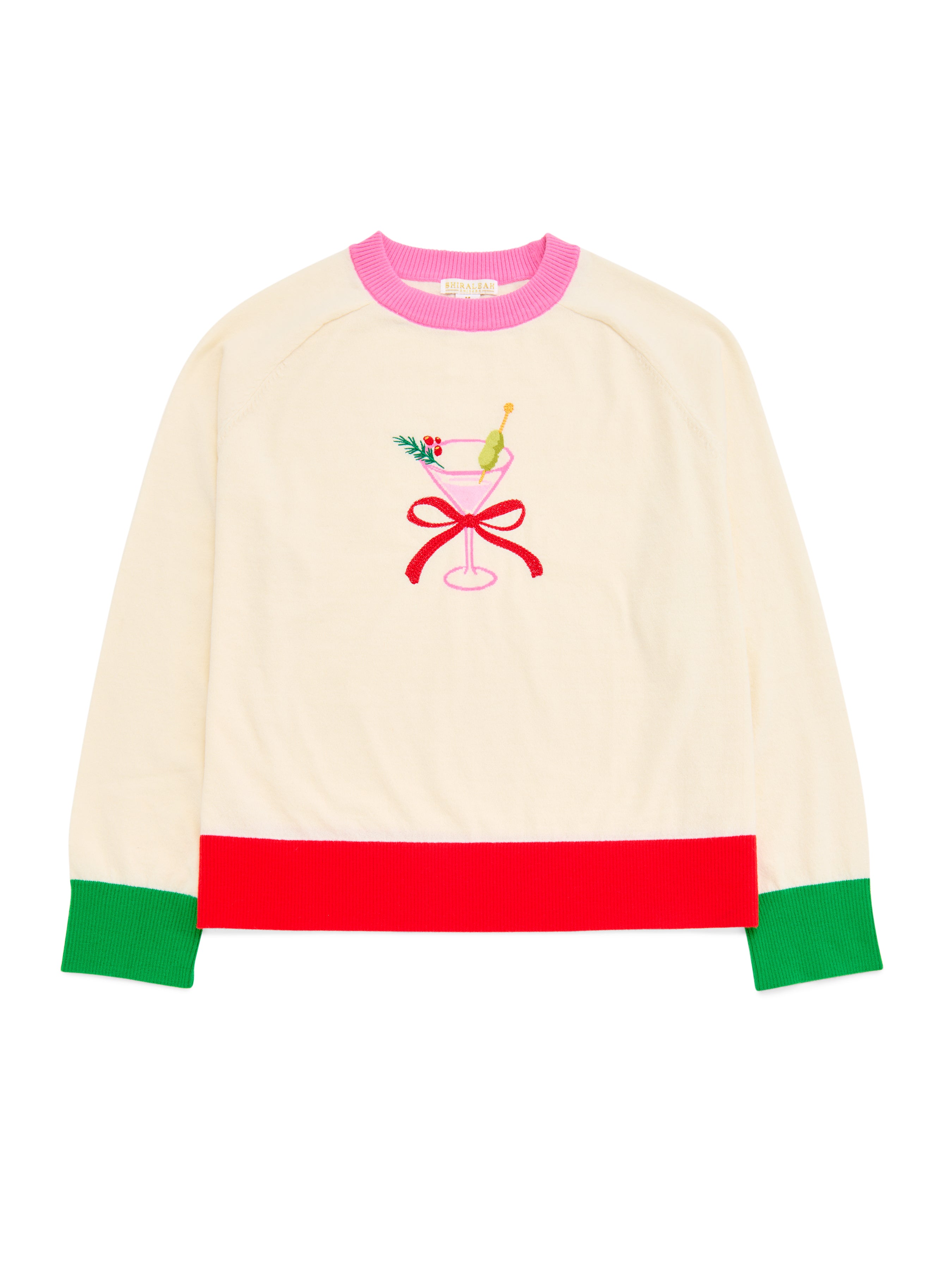Shiraleah Martini Lightweight Boxy Sweater IVORY / EXTRA SMALL