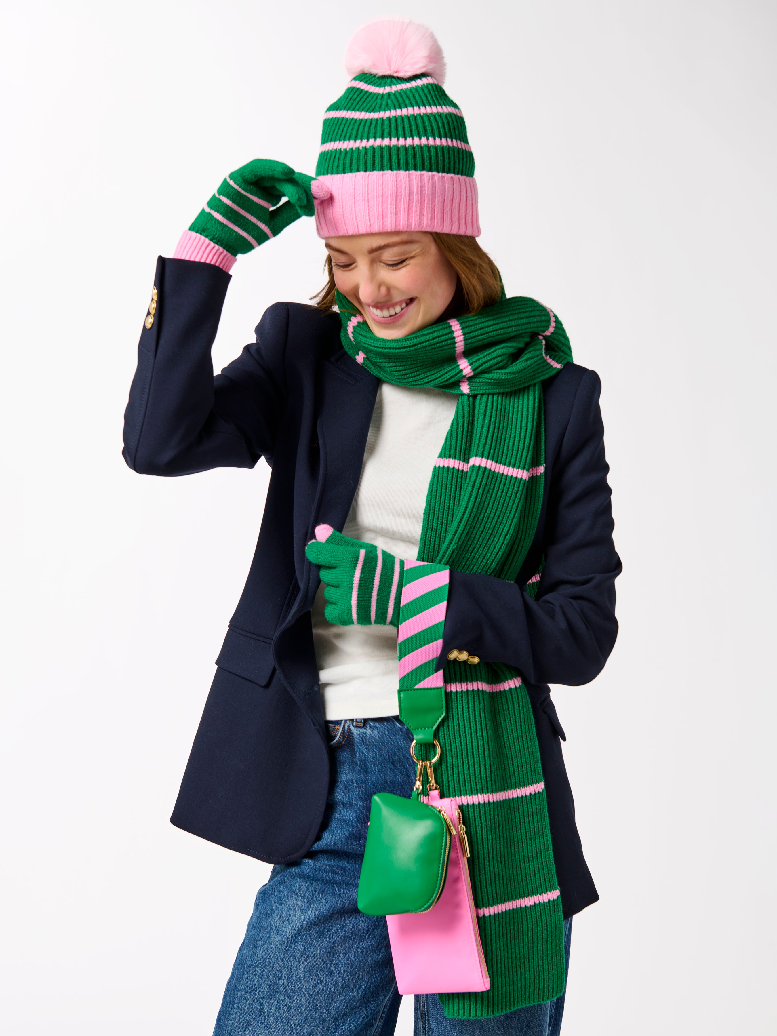 Shiraleah Allison Beanie GREEN