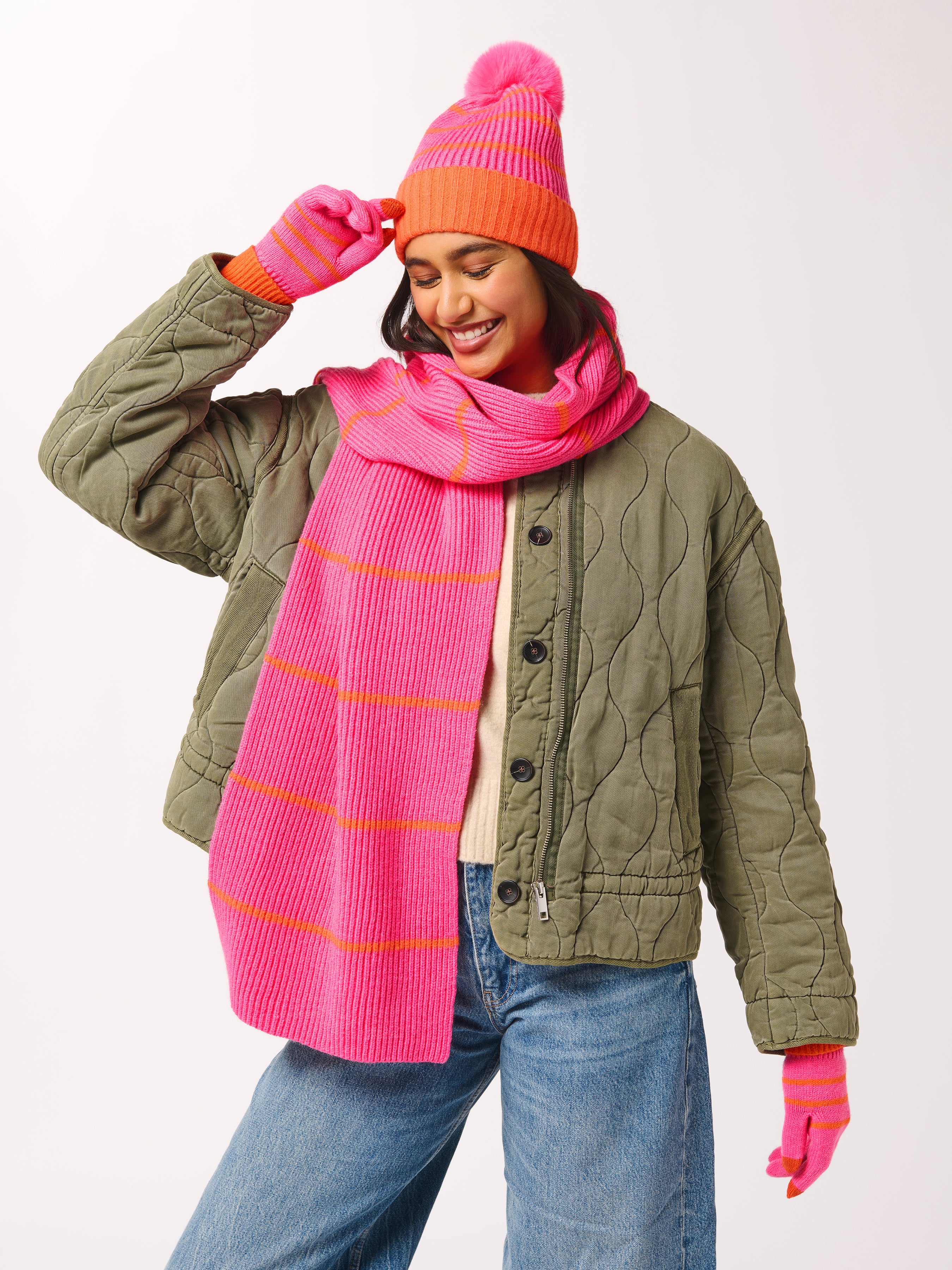 Shiraleah Allison Beanie PINK