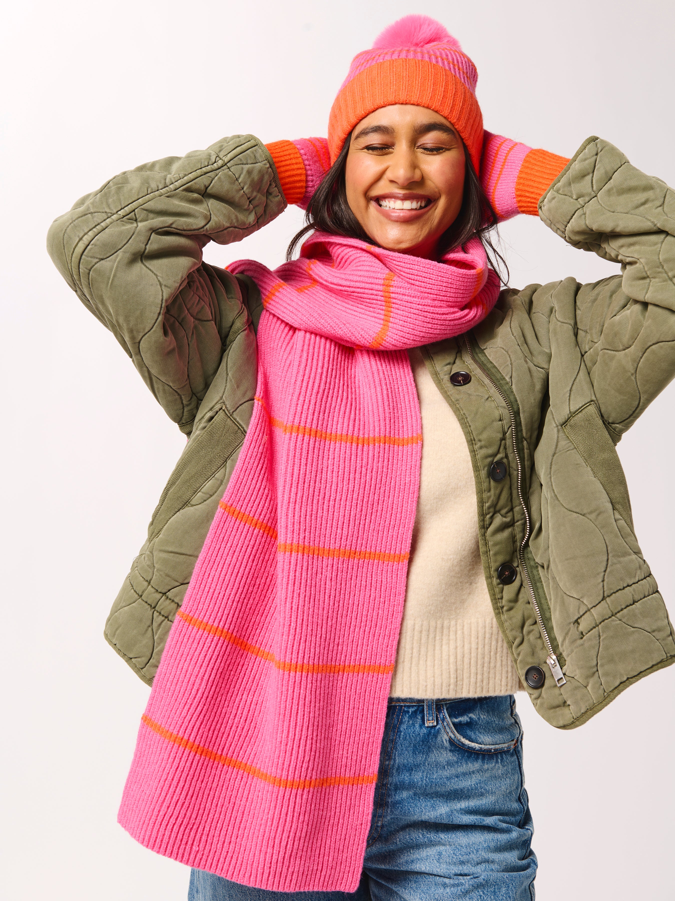 Shiraleah Allison Beanie PINK