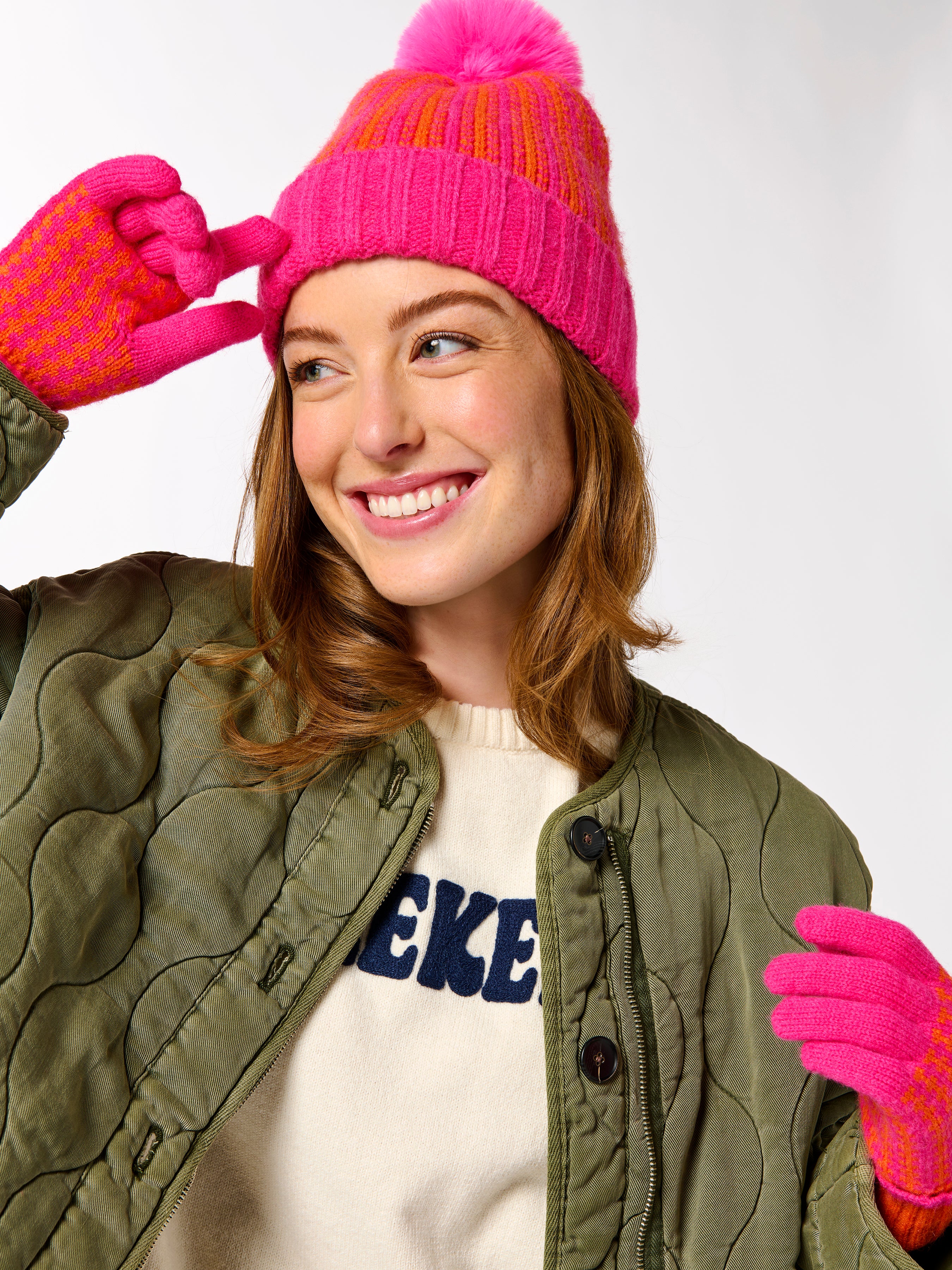 Shiraleah Hadley Beanie PINK