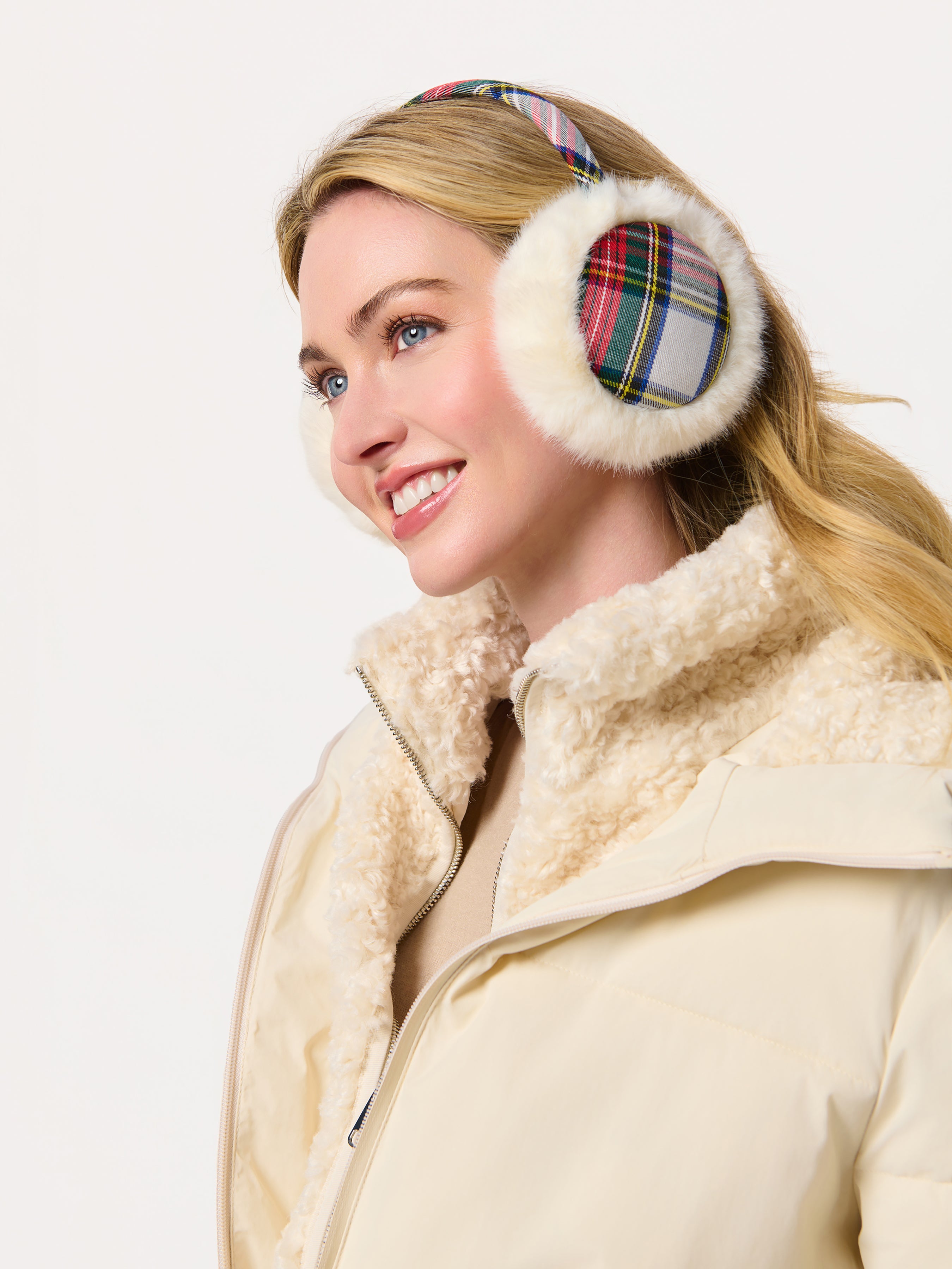 Shiraleah Scottie Earmuffs IVORY / OS
