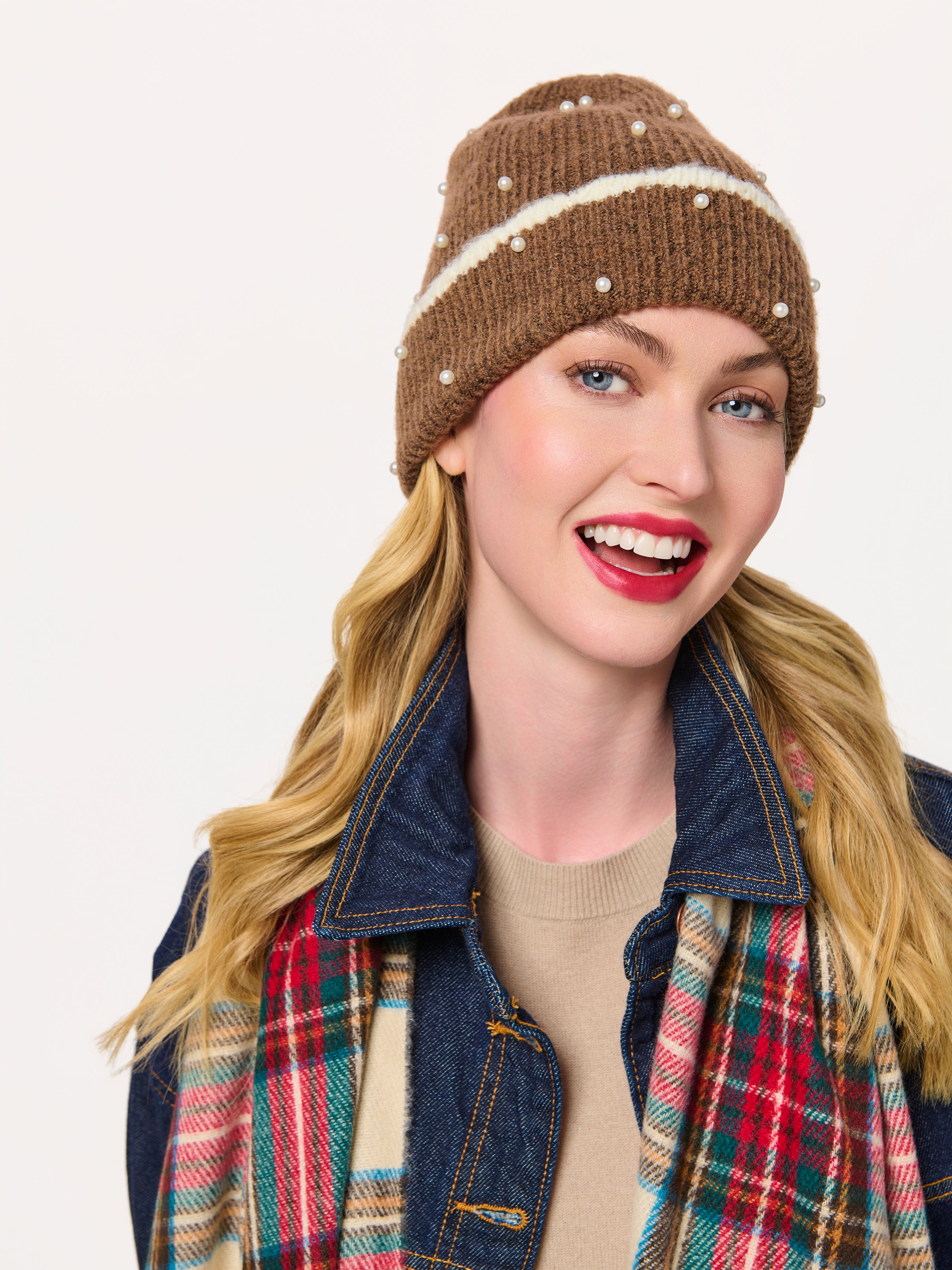 Shiraleah Mila Beanie CHOCOLATE / OS
