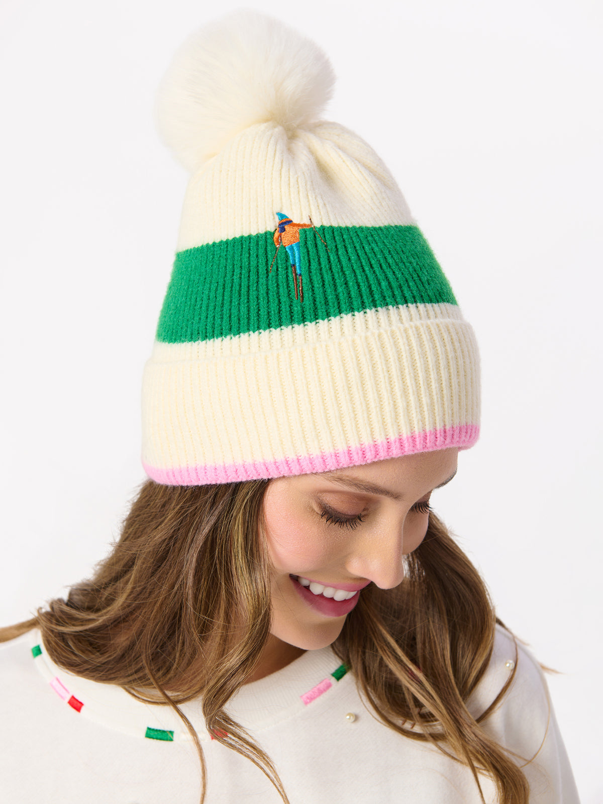 Shiraleah Alpine Beanie, Ivory