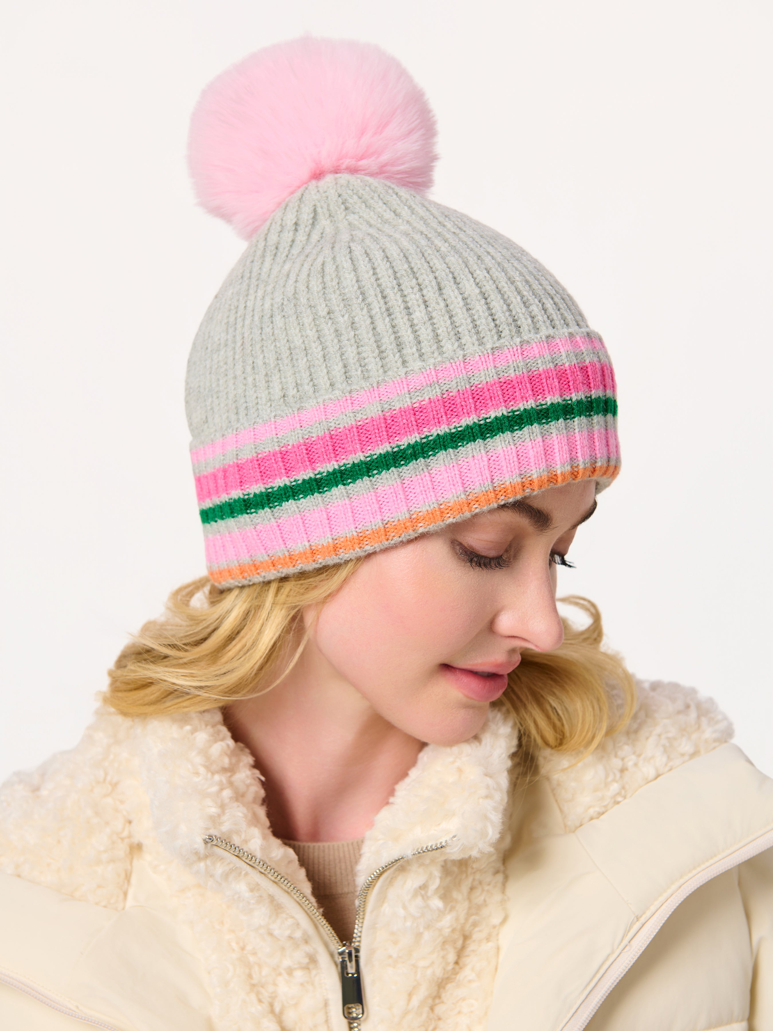 Shiraleah Elle Beanie GREY / OS