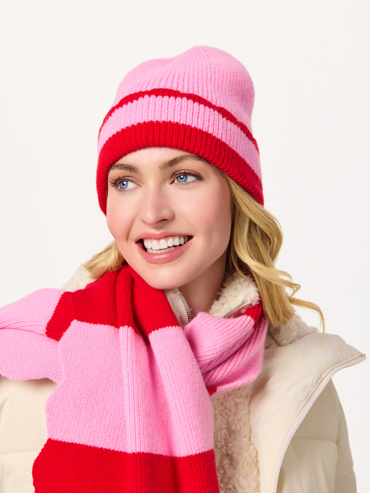 Shiraleah Scala Beanie RED / OS
