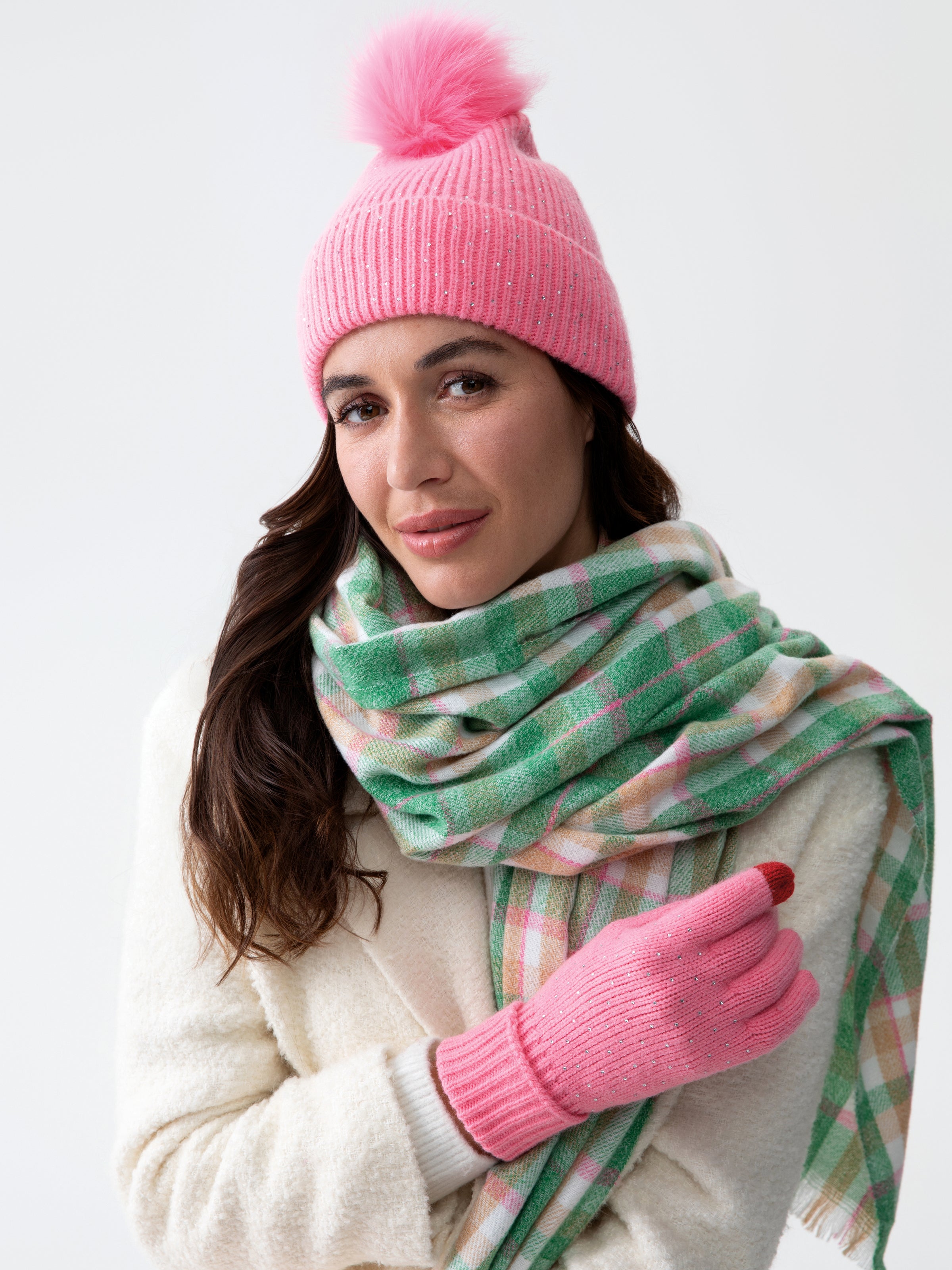 Shiraleah Natalia Beanie PINK