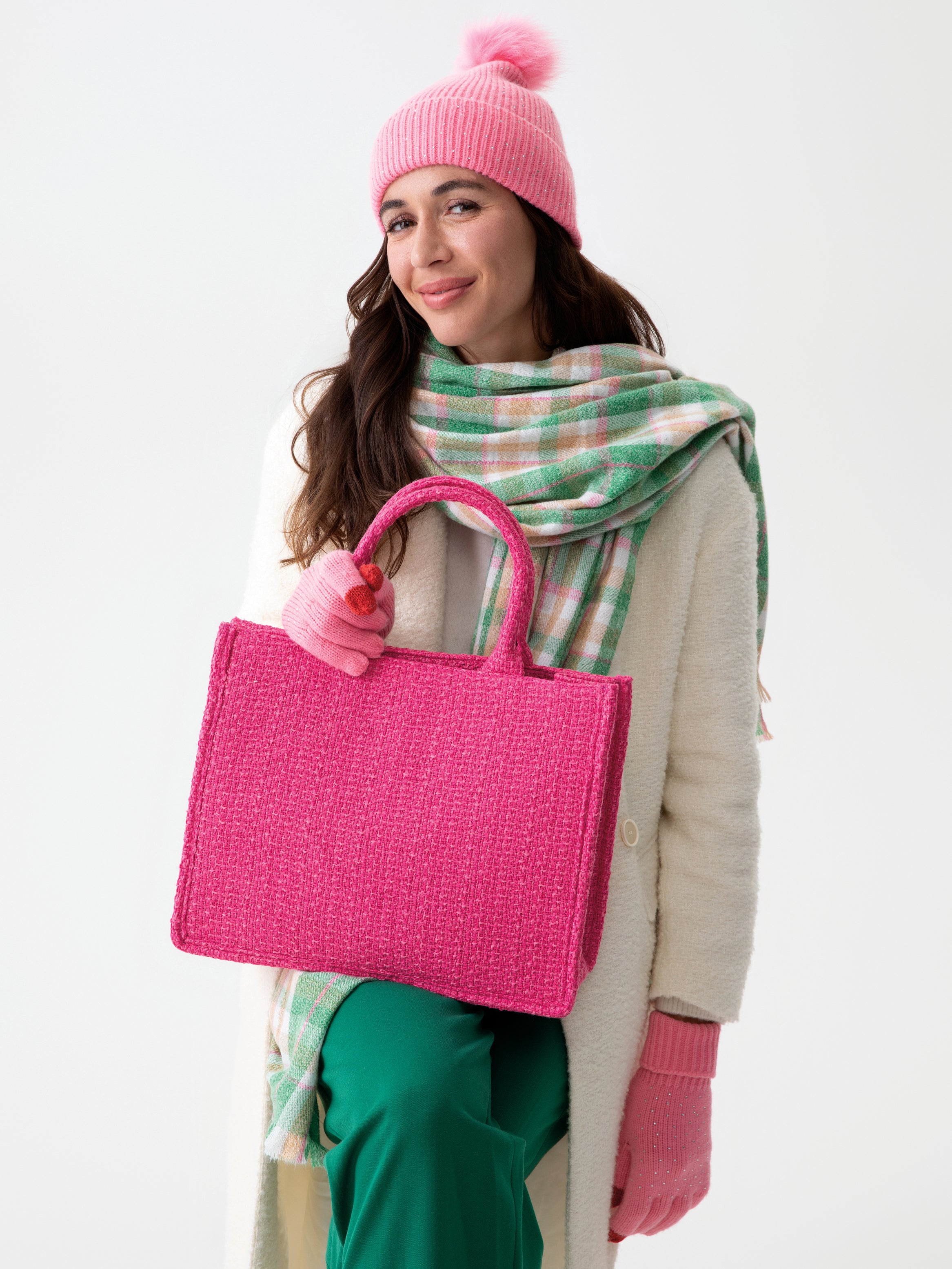 Shiraleah Natalia Beanie PINK