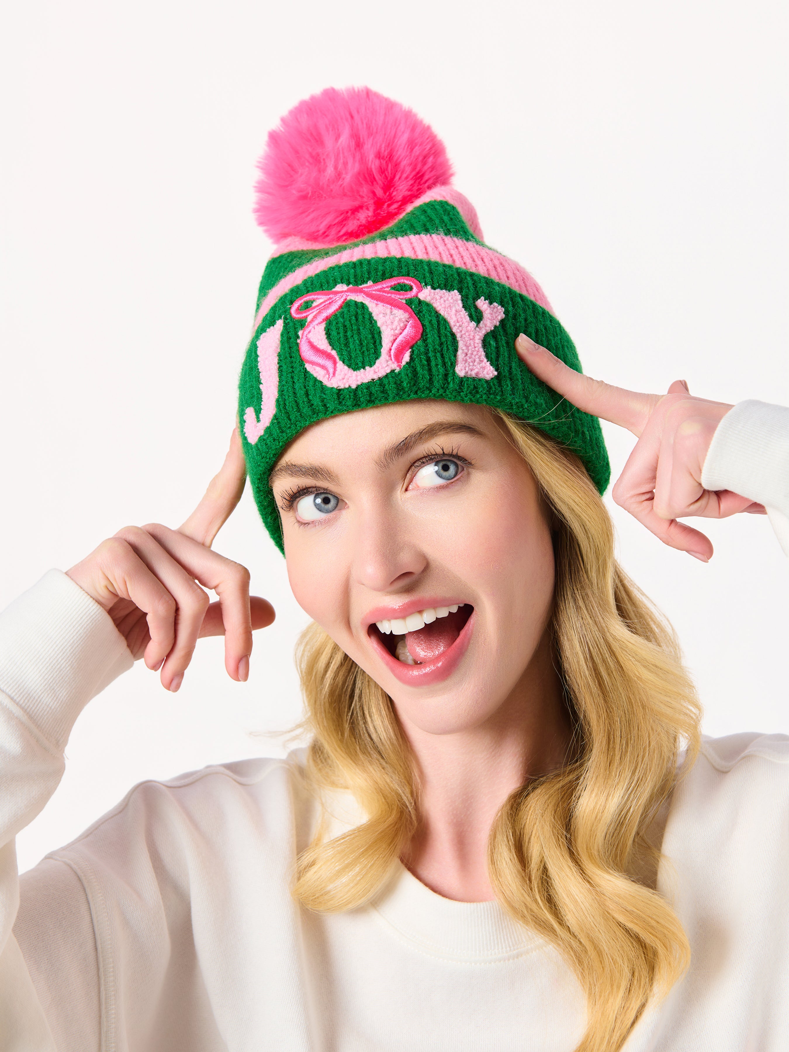 Shiraleah "Joy" Beanie, Green