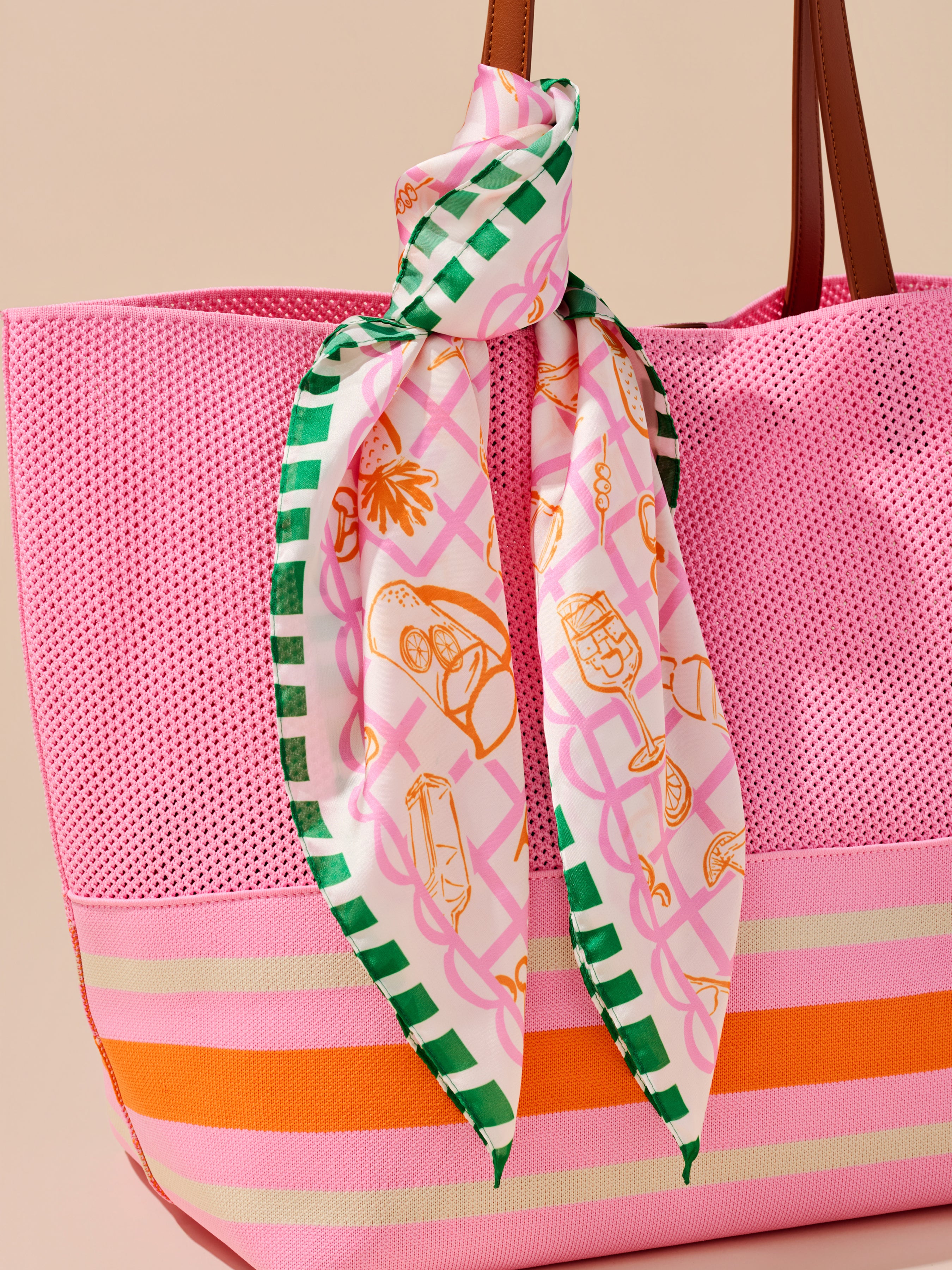 Shiraleah Spritz Scarf, Orange