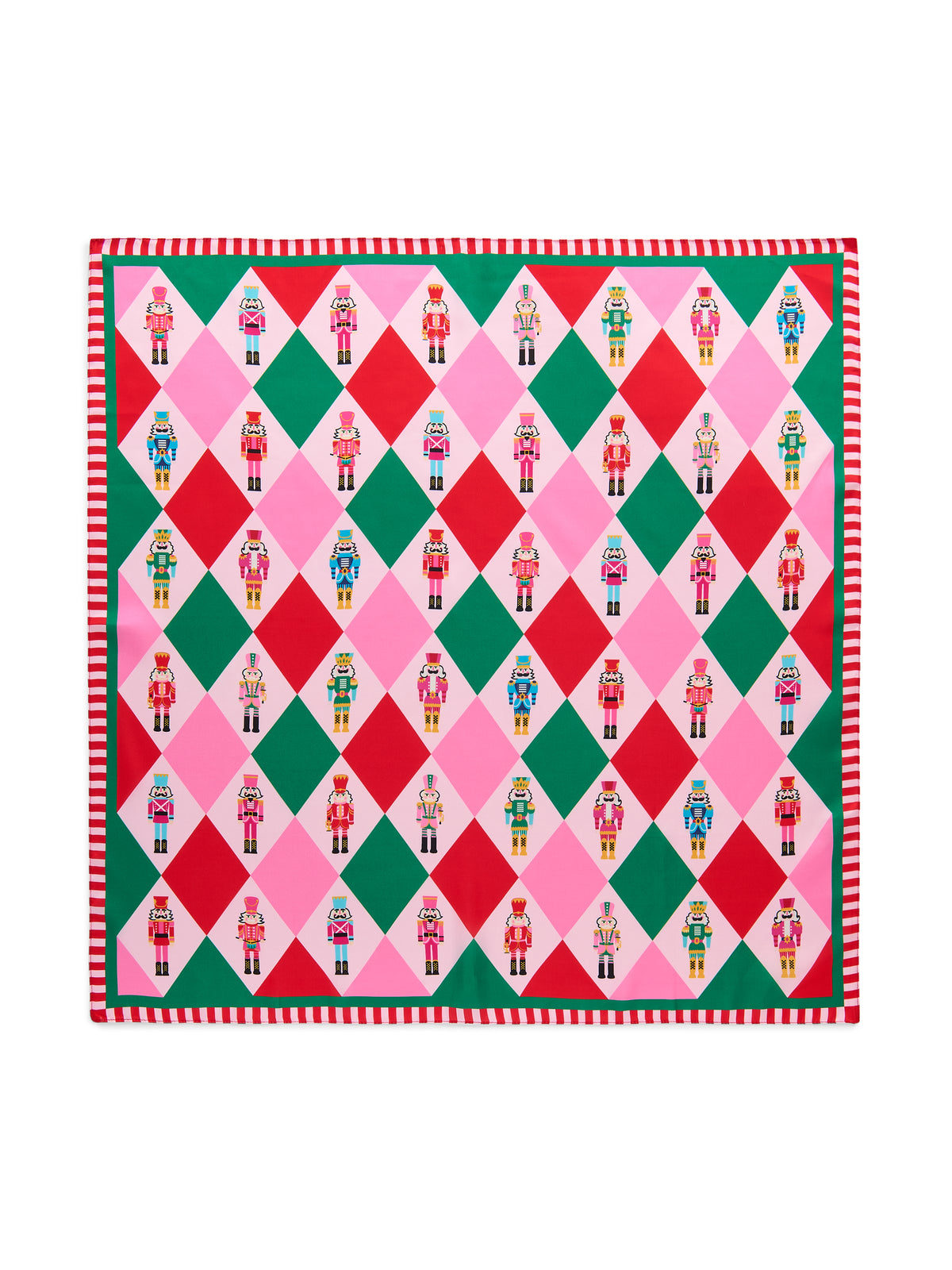 Shiraleah Festive Nutcracker Square Scarf, Multi