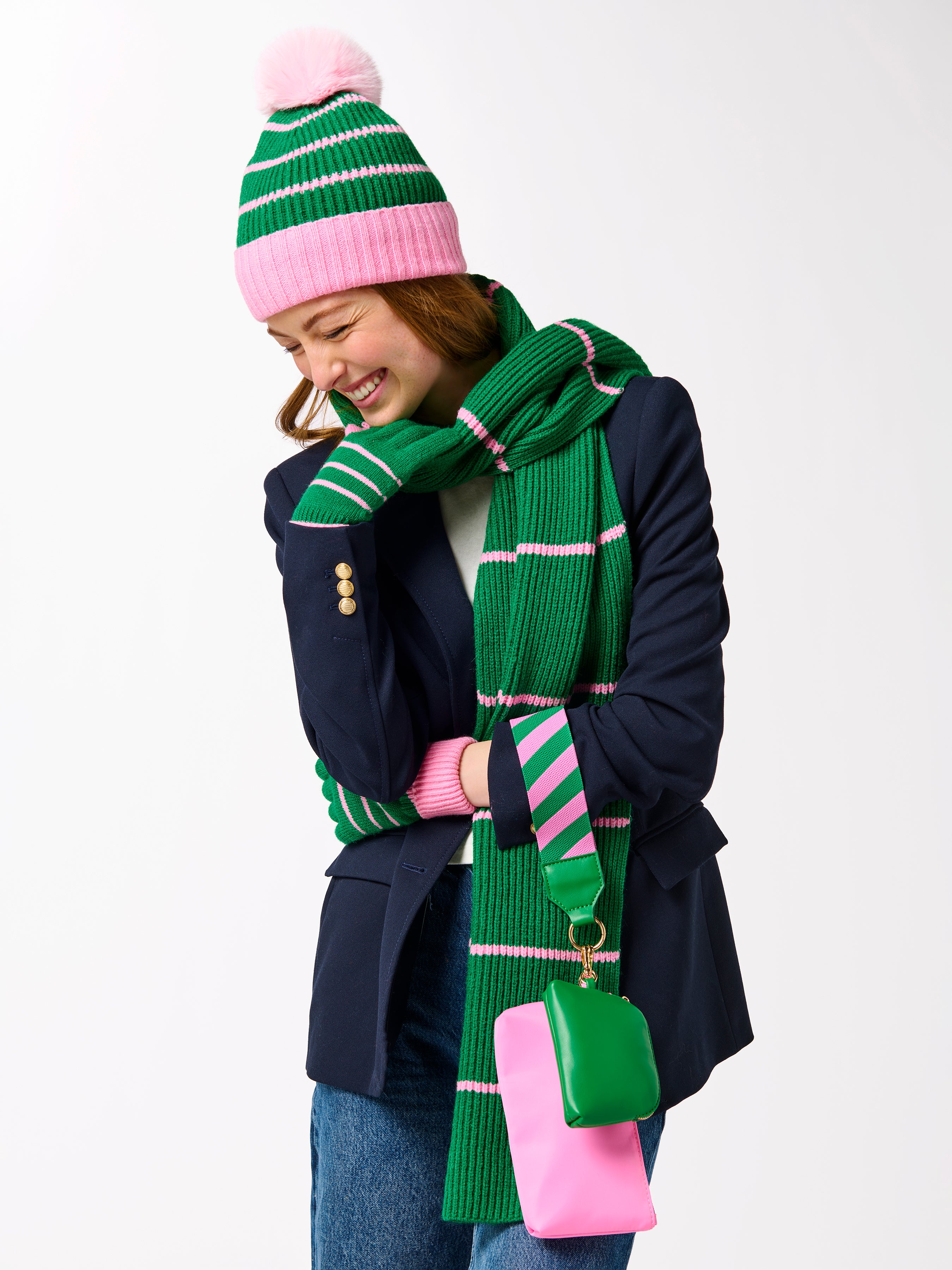 Shiraleah Allison Scarf GREEN