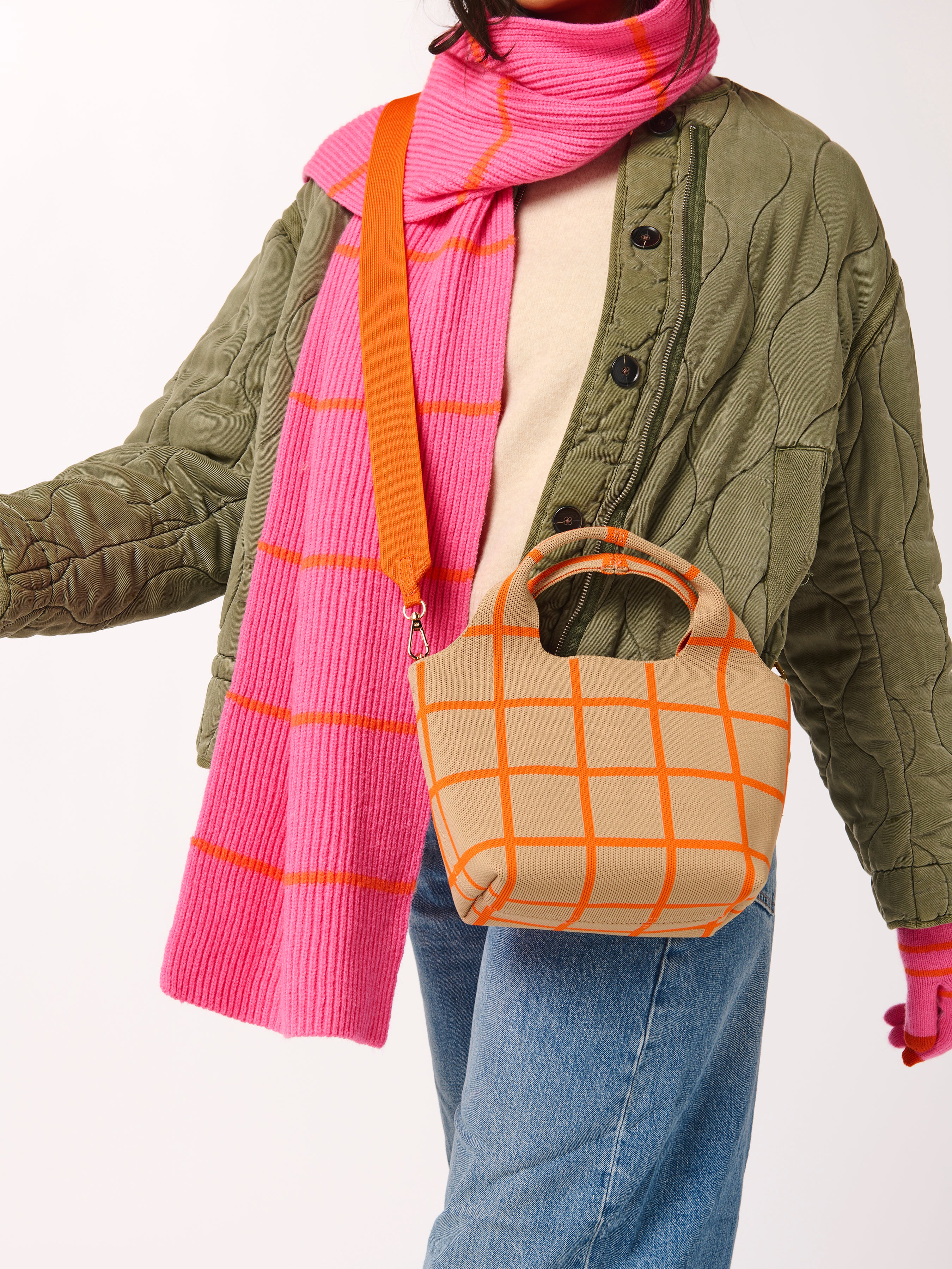 Shiraleah Allison Scarf PINK