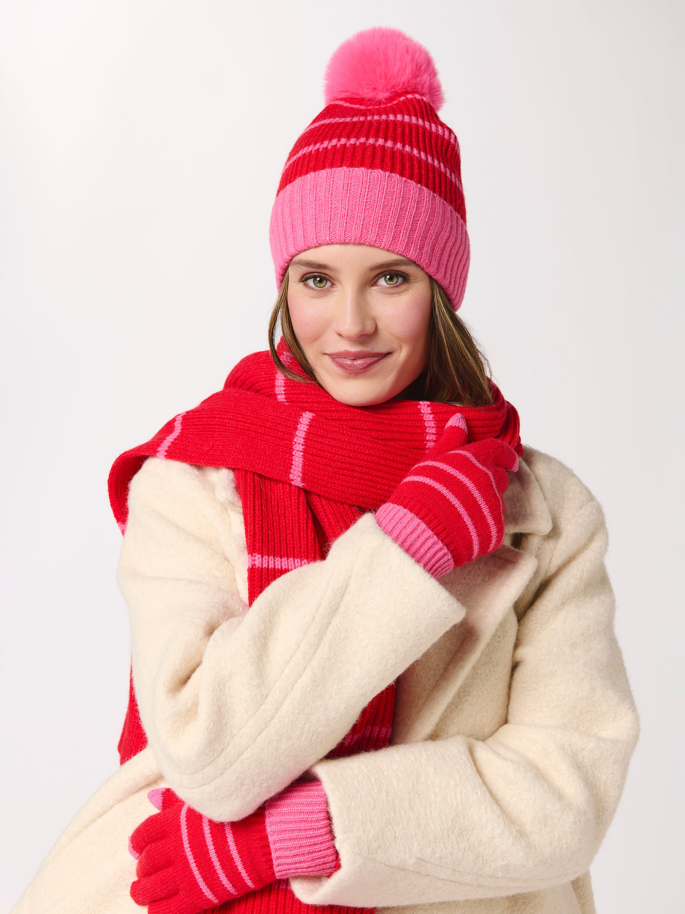 Shiraleah Allison Scarf RED