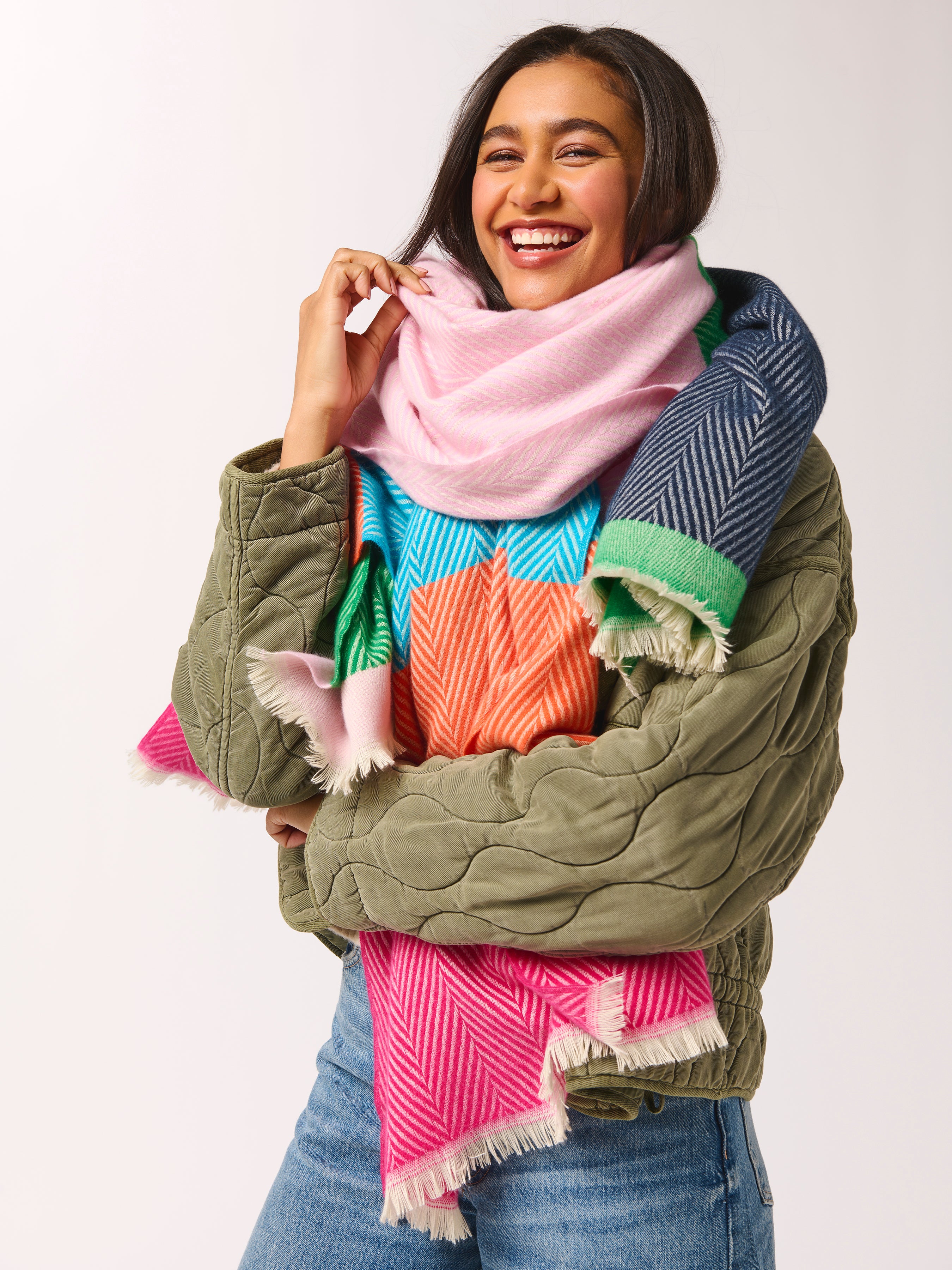 Shiraleah Norah Scarf NAVY