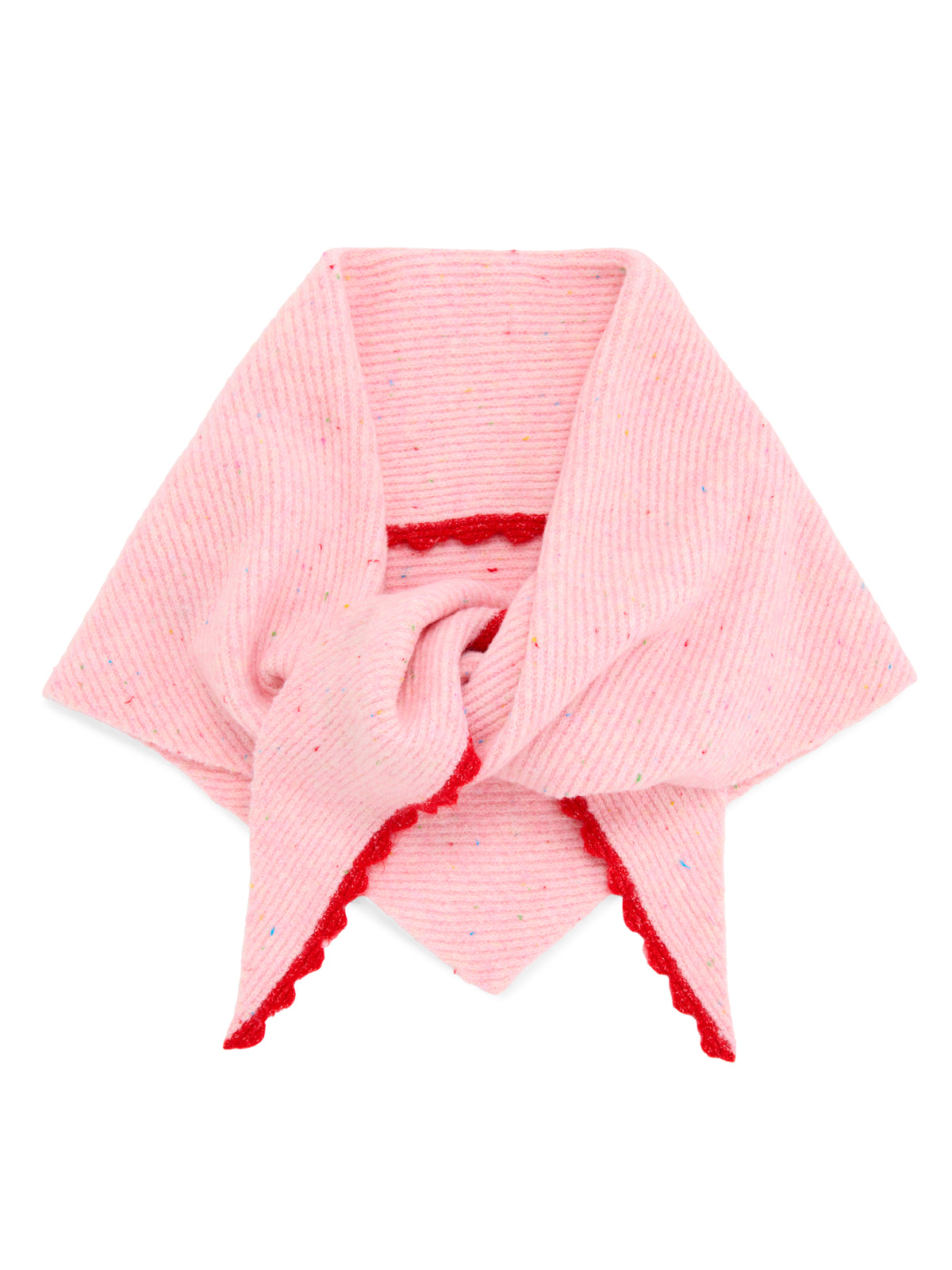 Shiraleah Kendra Triangle Scarf BLUSH / OS