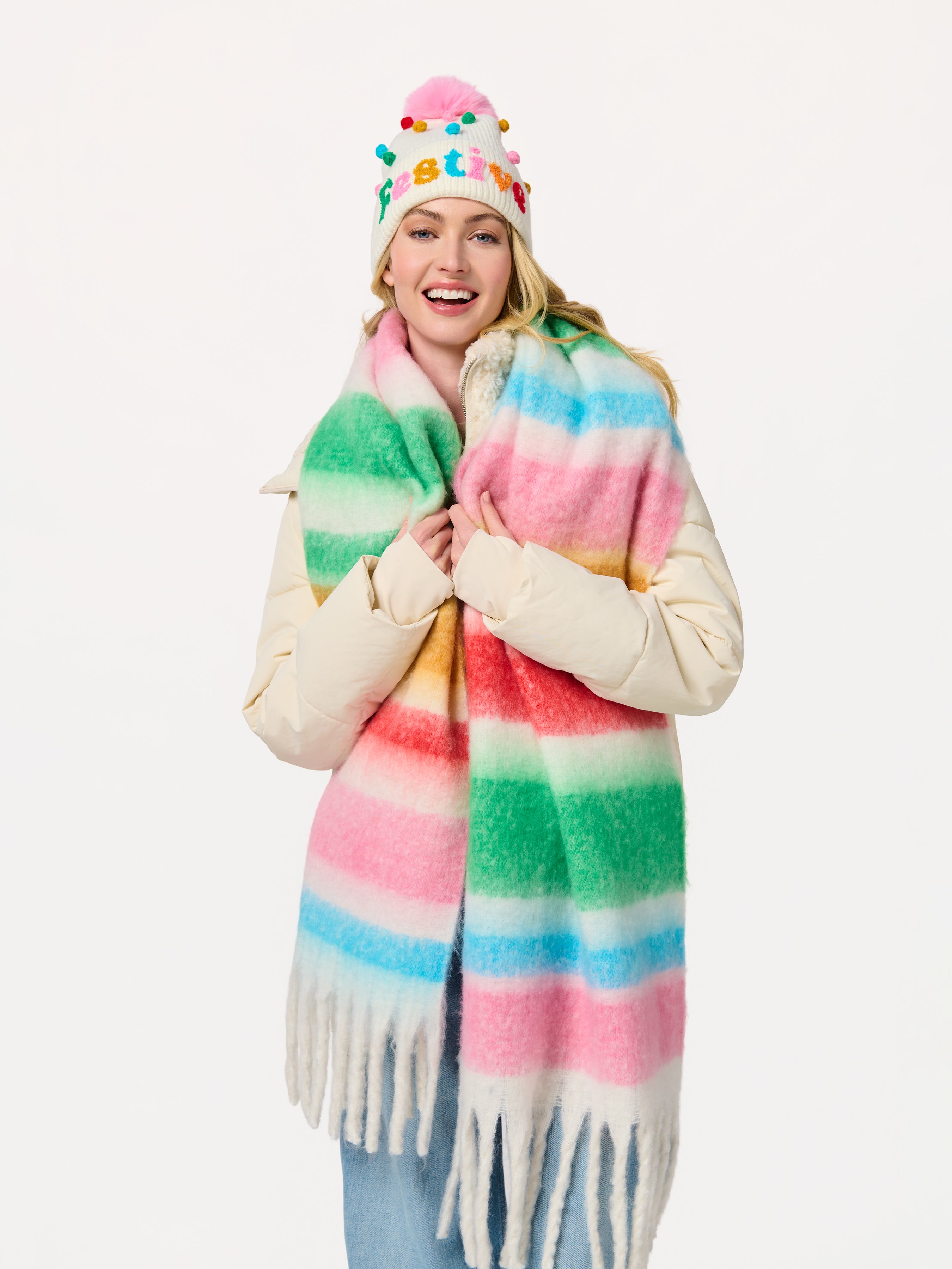 Shiraleah Lala Scarf, Multi
