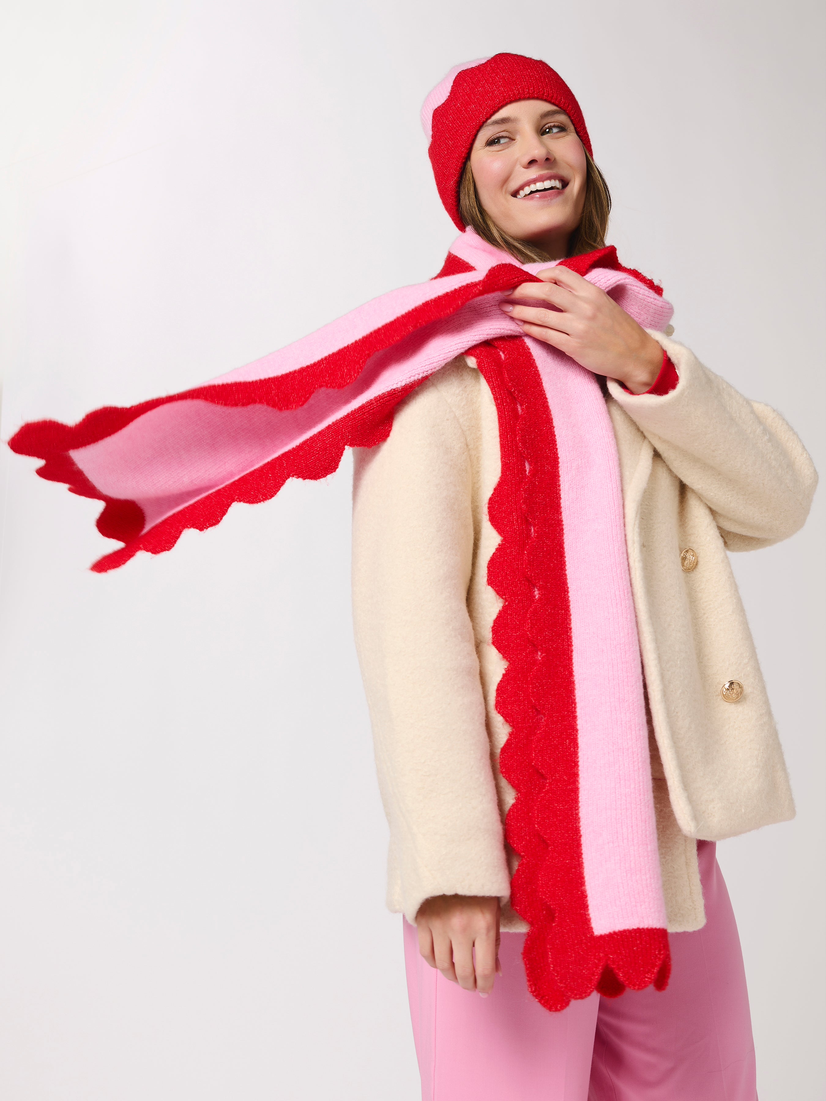 Shiraleah Melody Scarf PINK