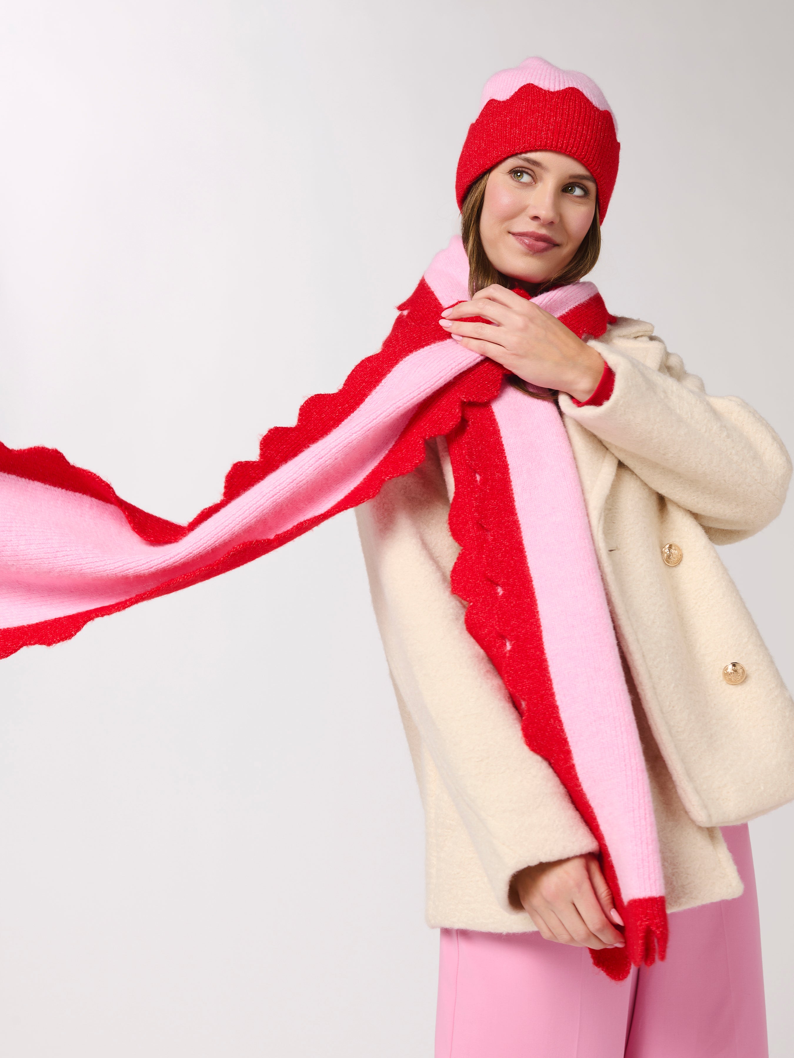 Shiraleah Melody Scarf PINK