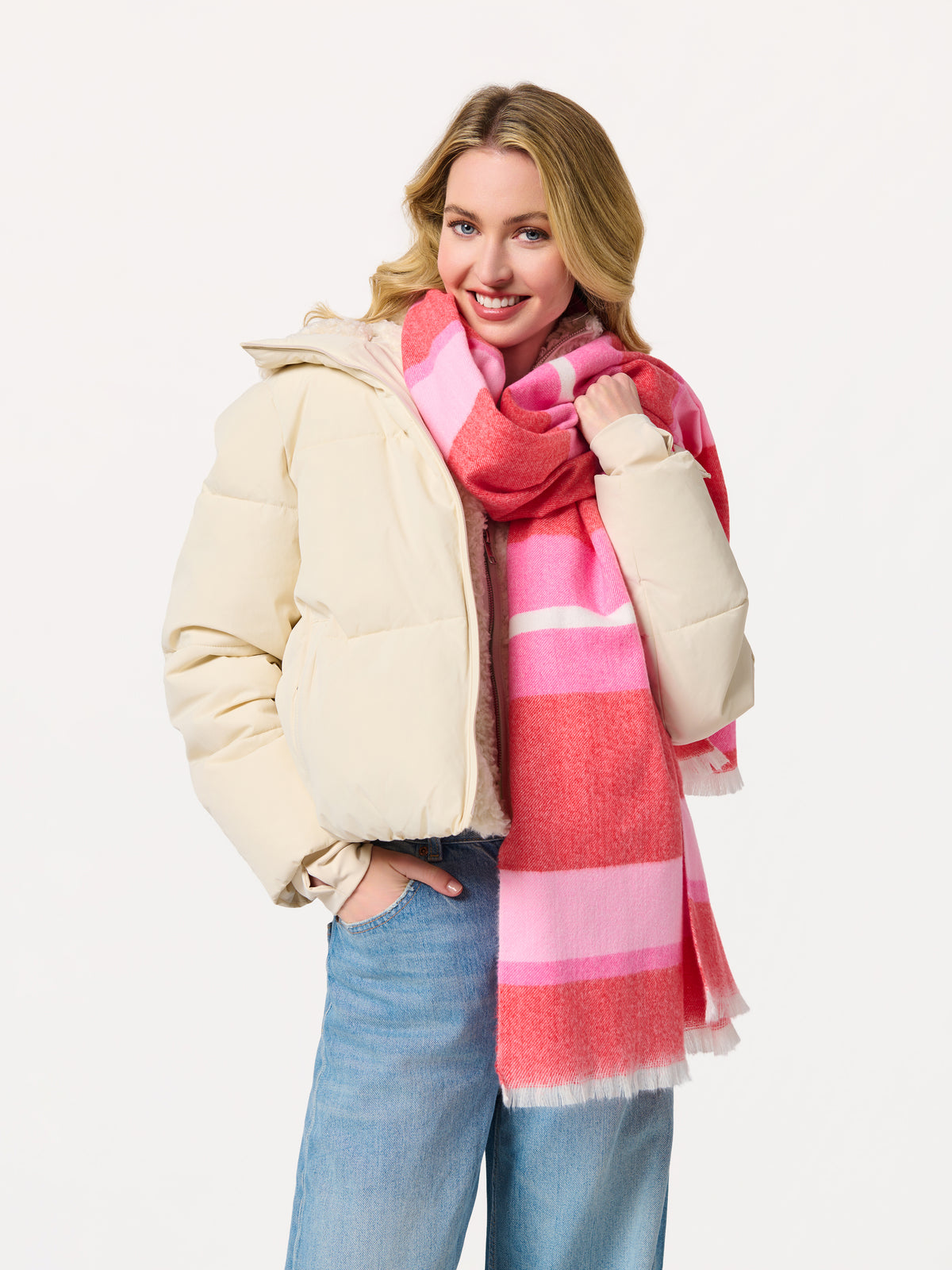 Shiraleah Kayla Scarf RED / OS