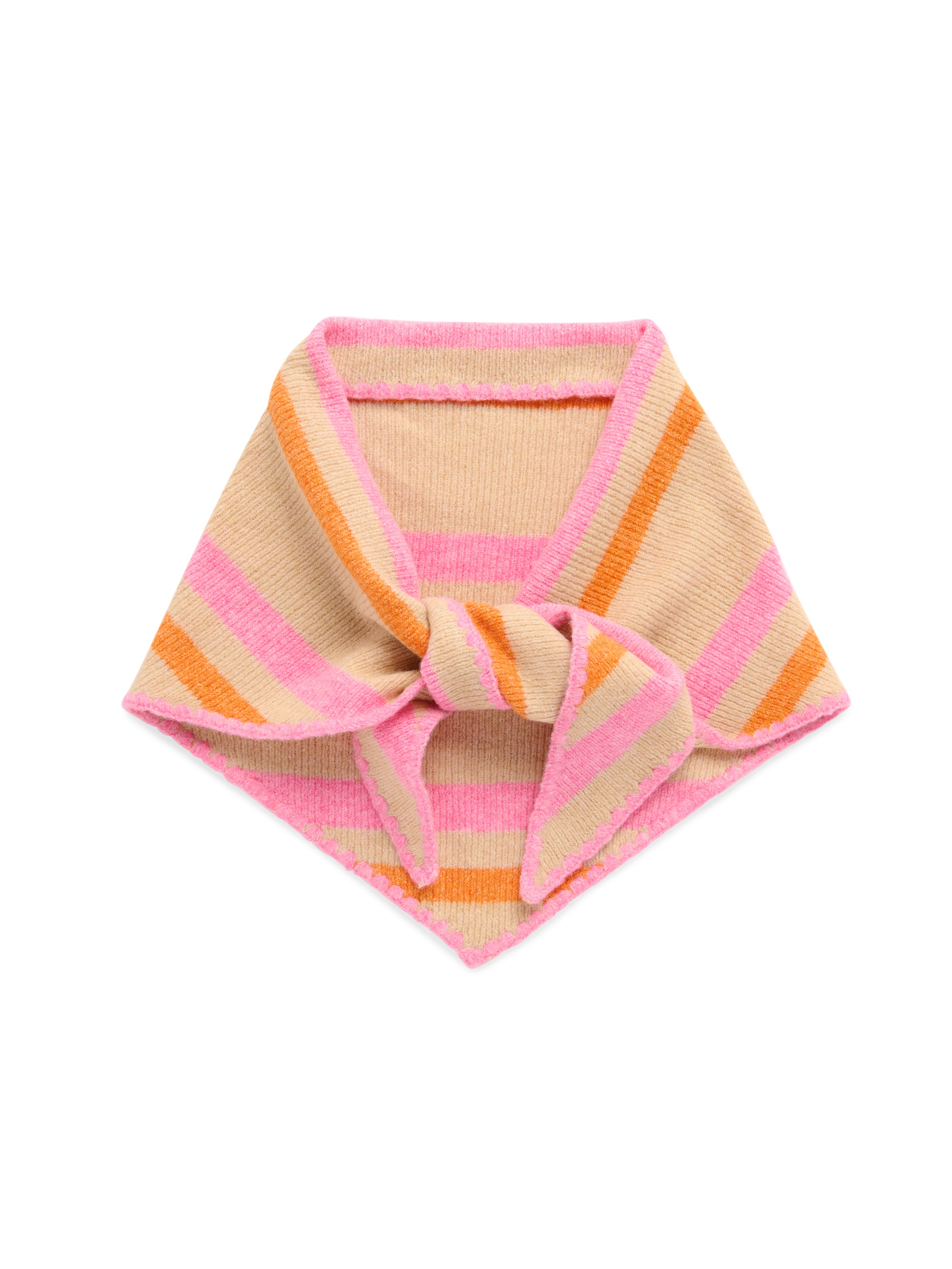 Shiraleah Joy Small Triangle Scarf TAN / OS