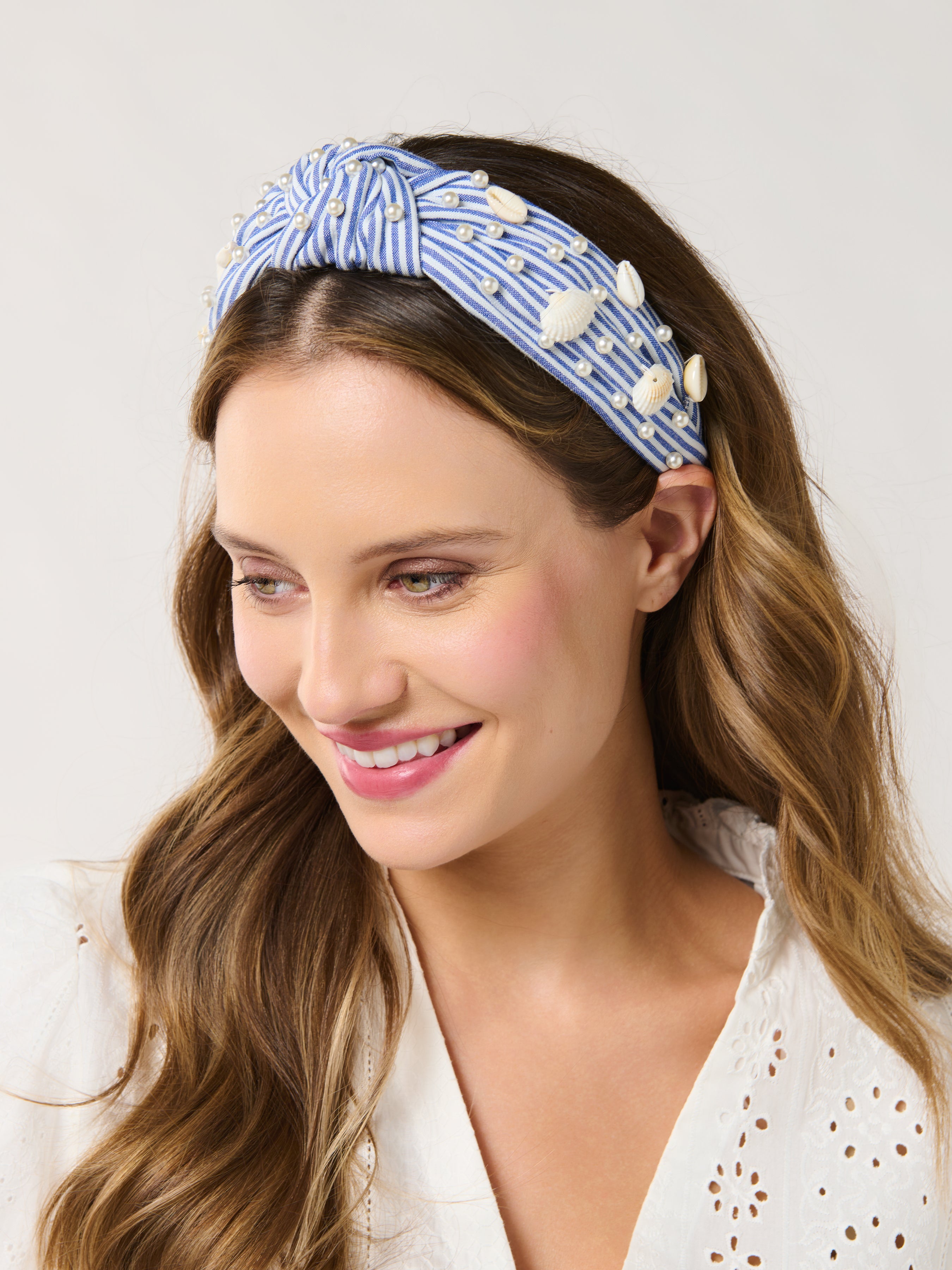 Shiraleah Shelly Knotted Headband BLUE