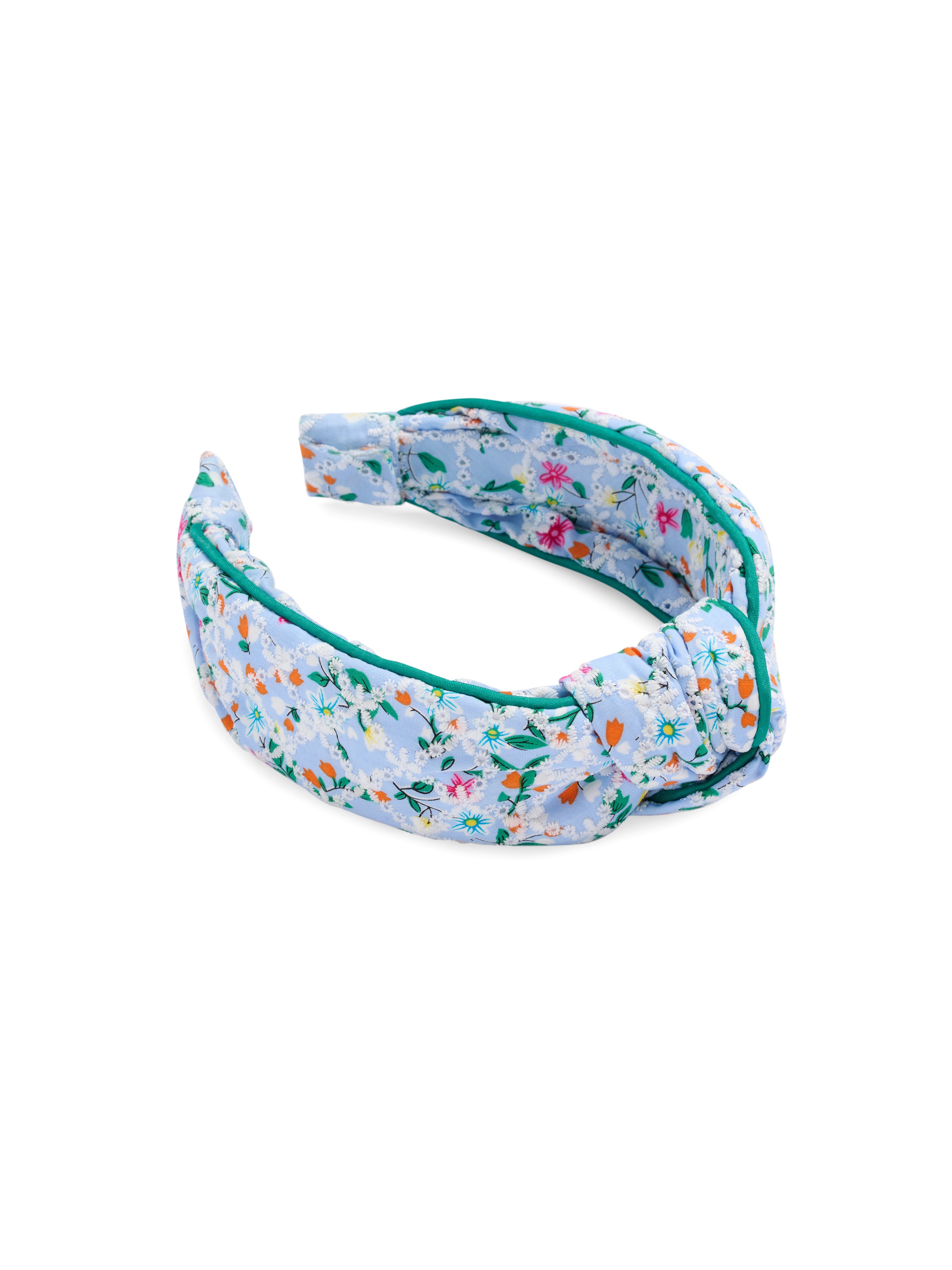 Shiraleah Quilted Floral Headband BLUE