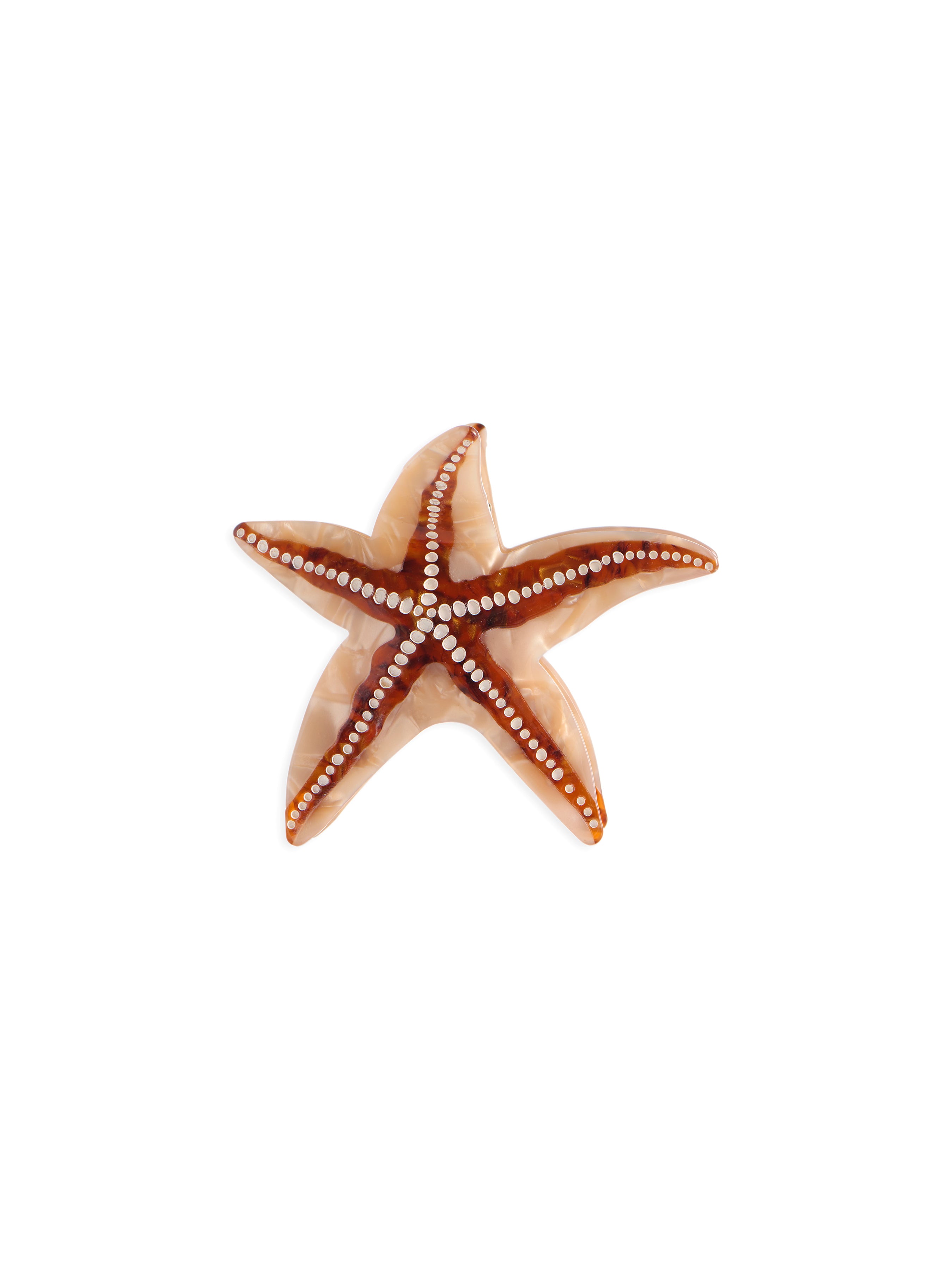Shiraleah Starfish Claw Clip BROWN