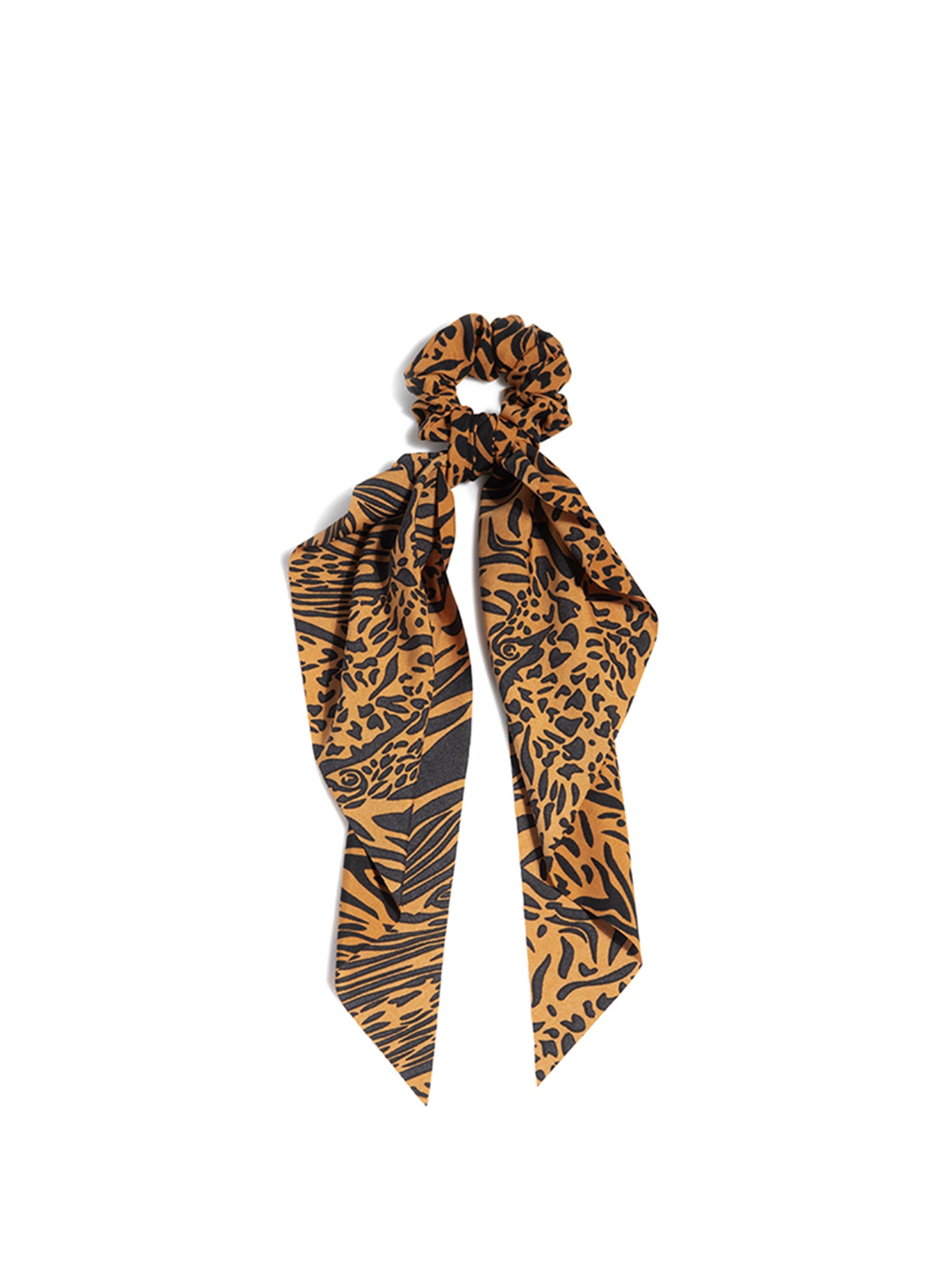 Shiraleah Set of 2 Animal Print Scarf Hair Pony, Multi - FINAL SALE ONLY