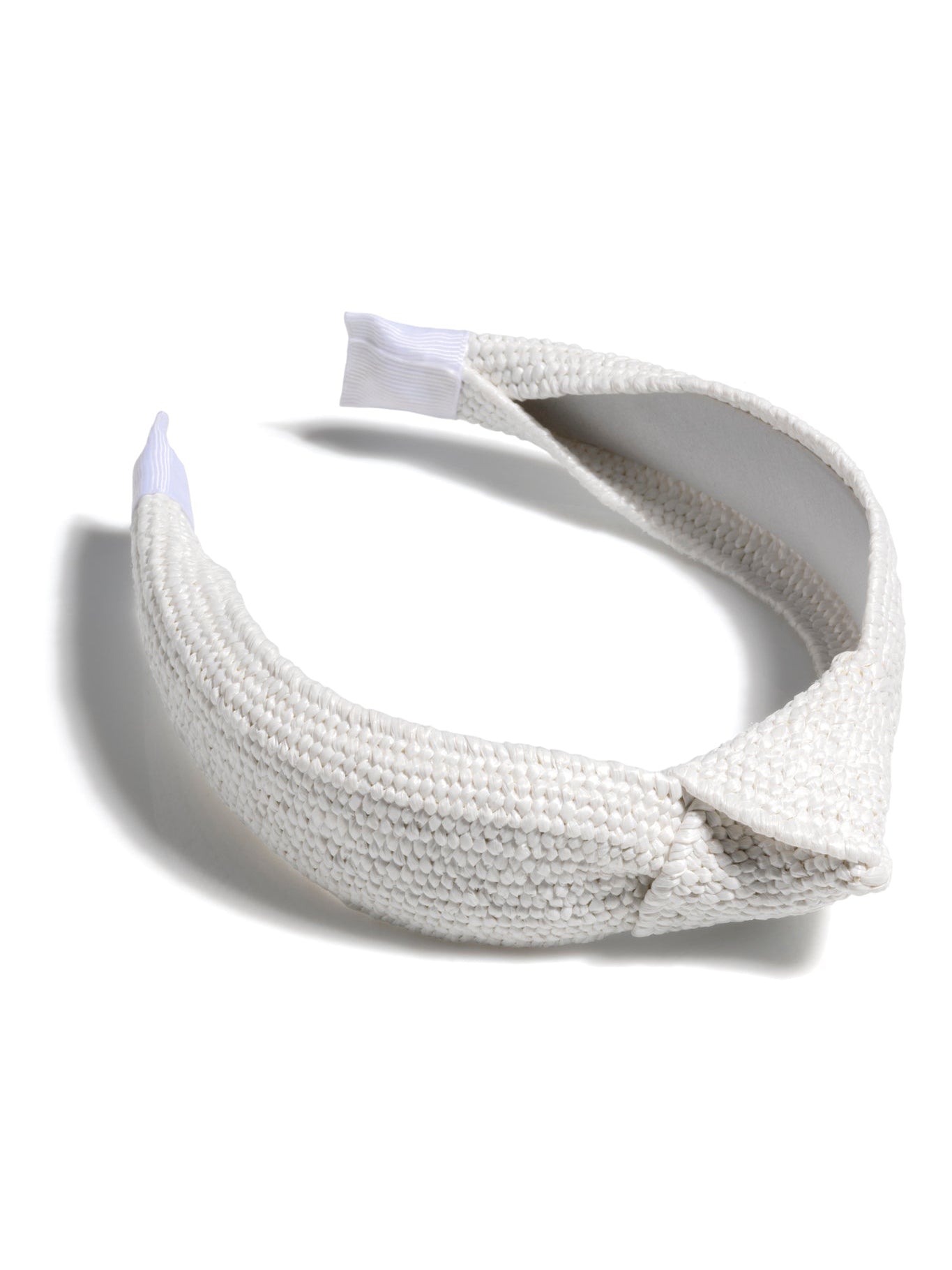 Shiraleah Knotted Woven Headband WHITE