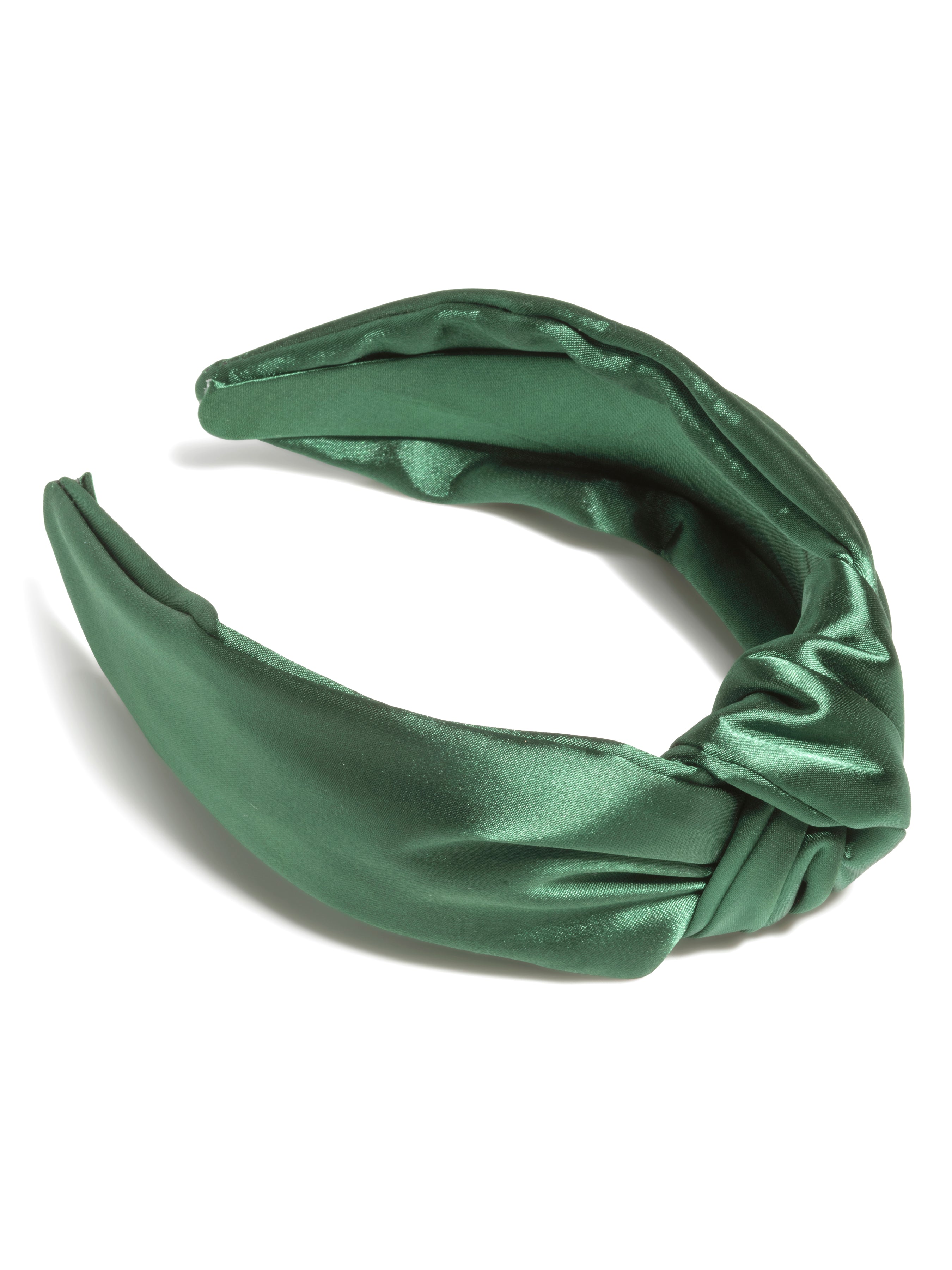 Shiraleah Satin Knotted Headband GREEN