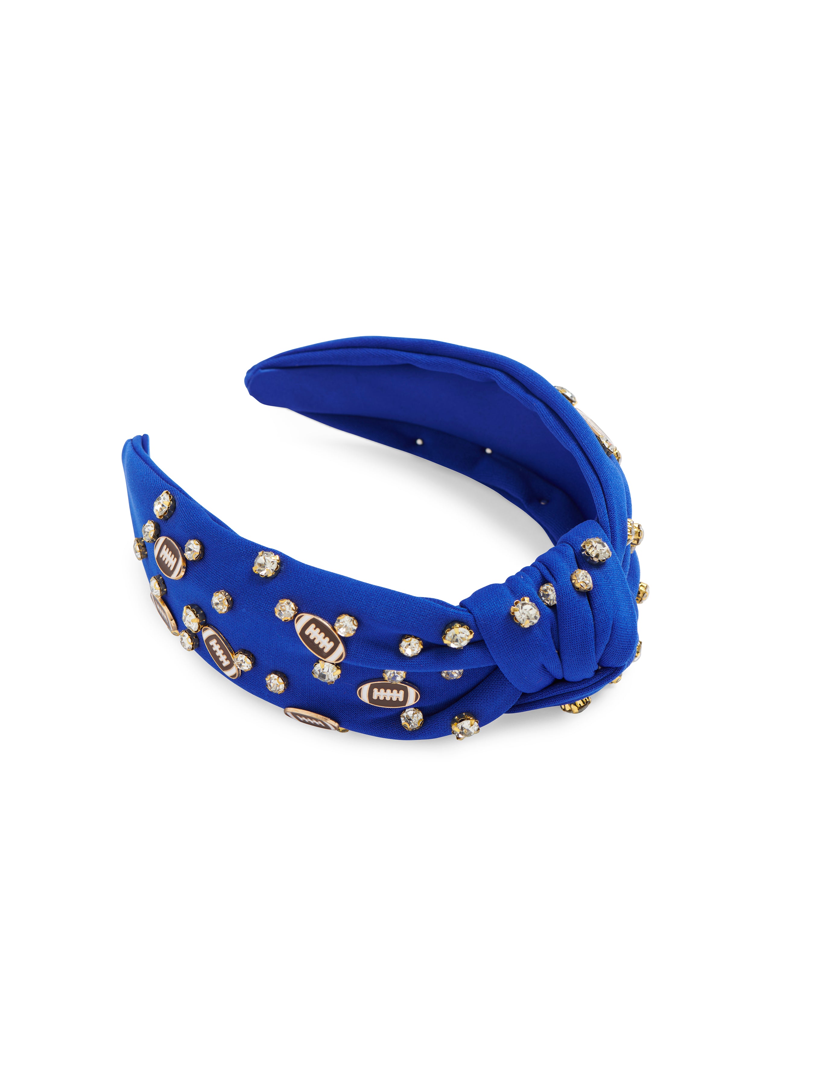 Shiraleah Game Day Charms Knotted Headband BLUE