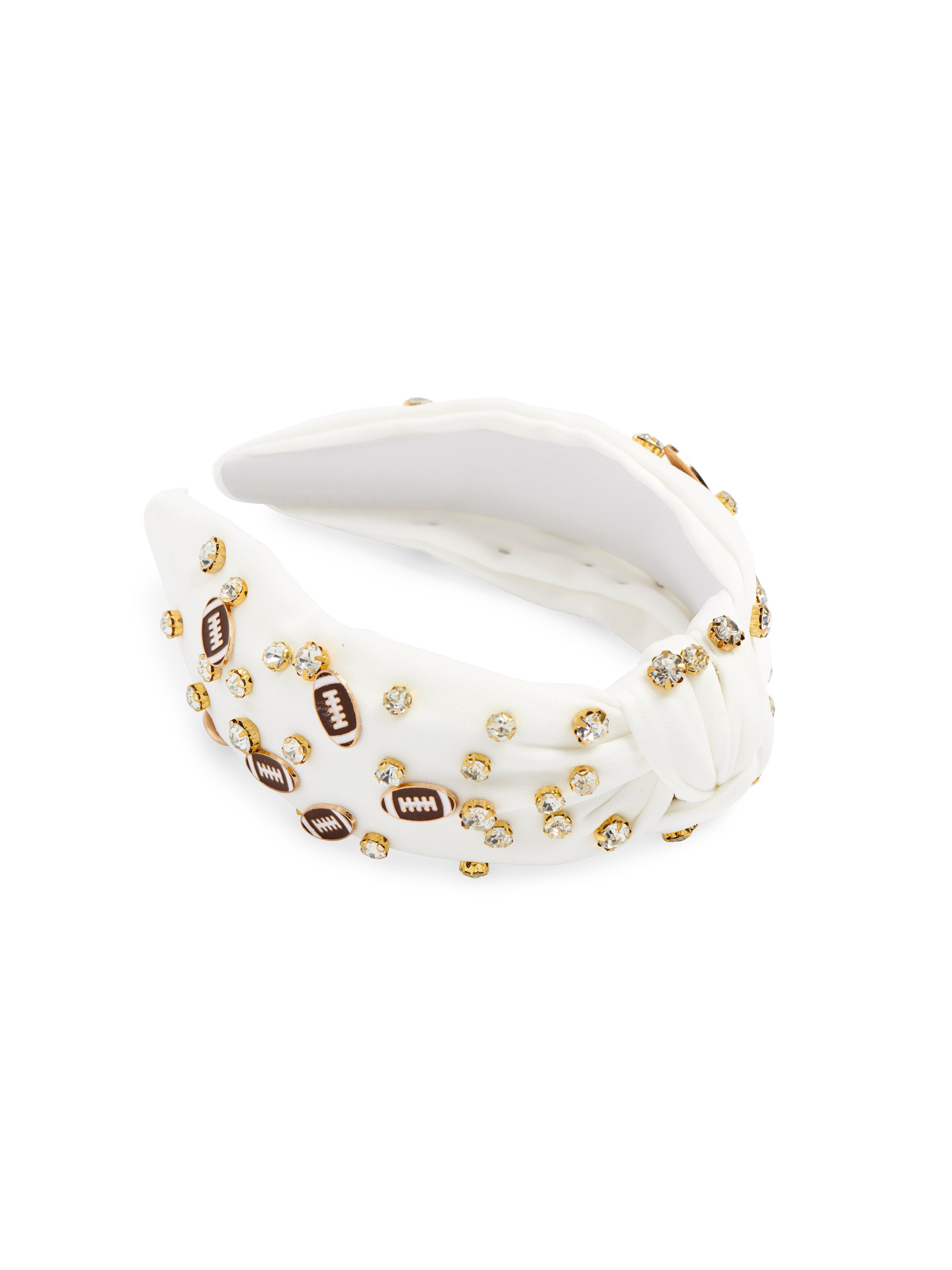 Shiraleah Game Day Charms Knotted Headband IVORY