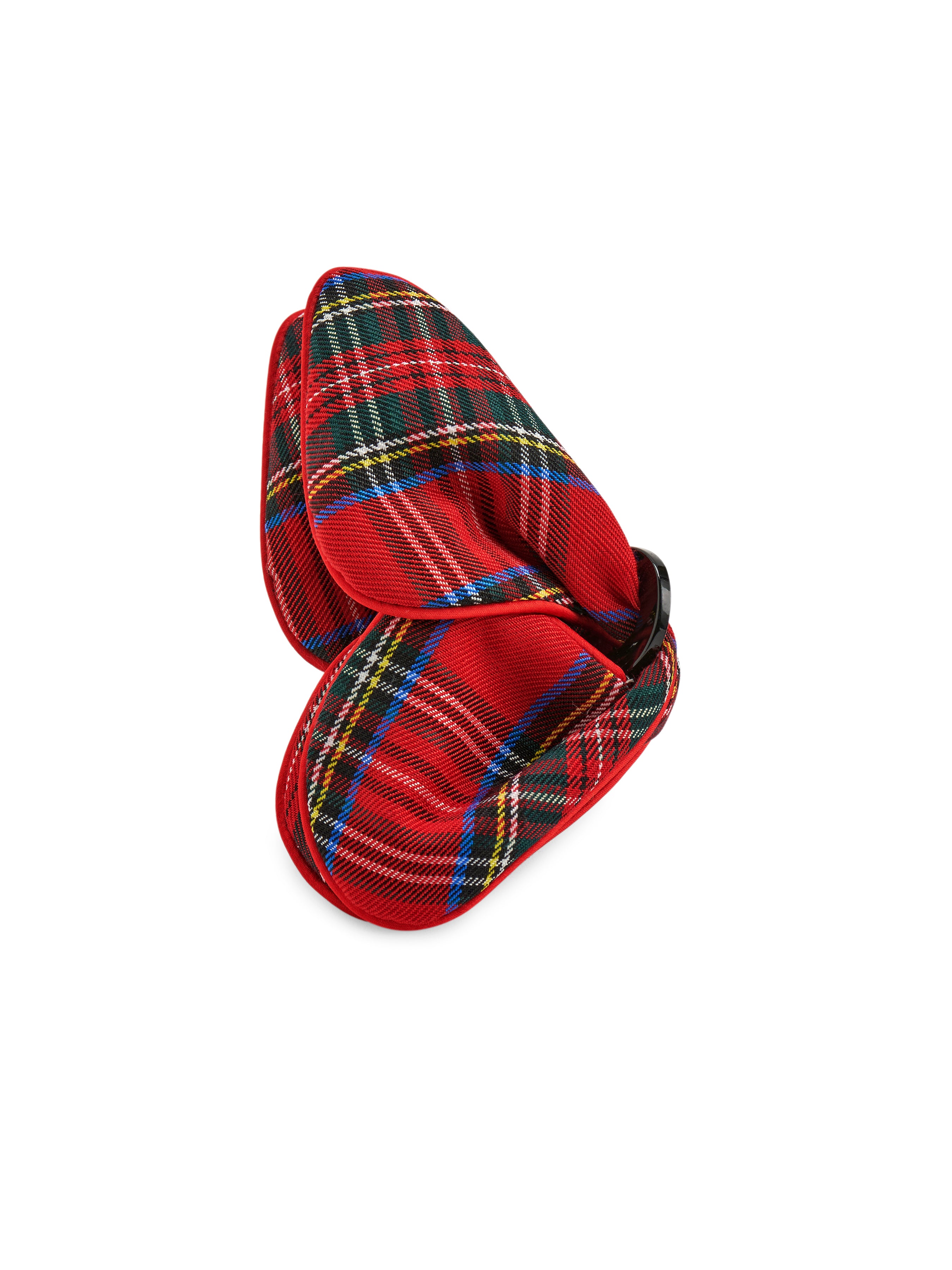 Shiraleah Plaid Claw Clip RED / OS