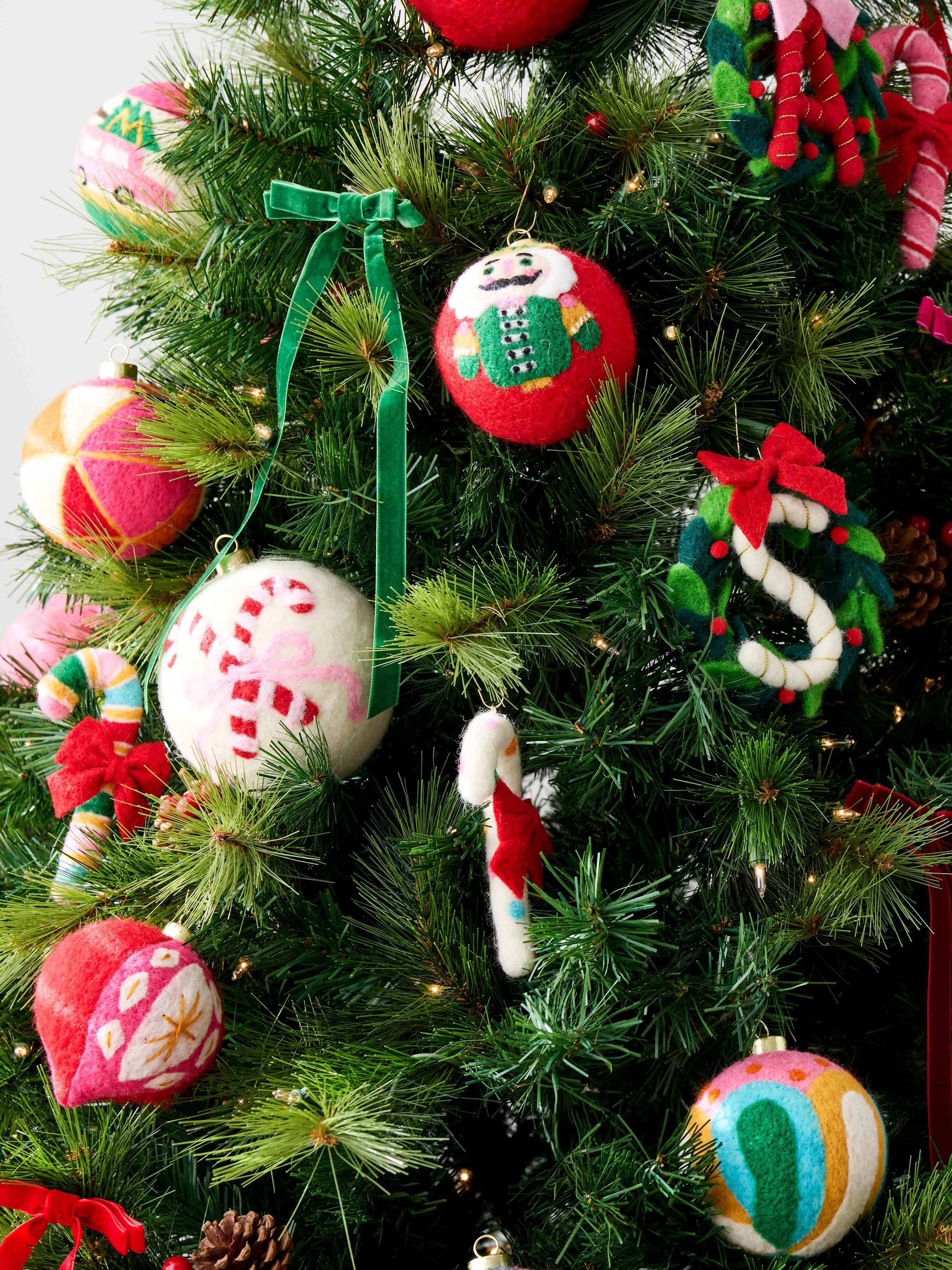 Shiraleah "S" Wreath Ornament, Multi
